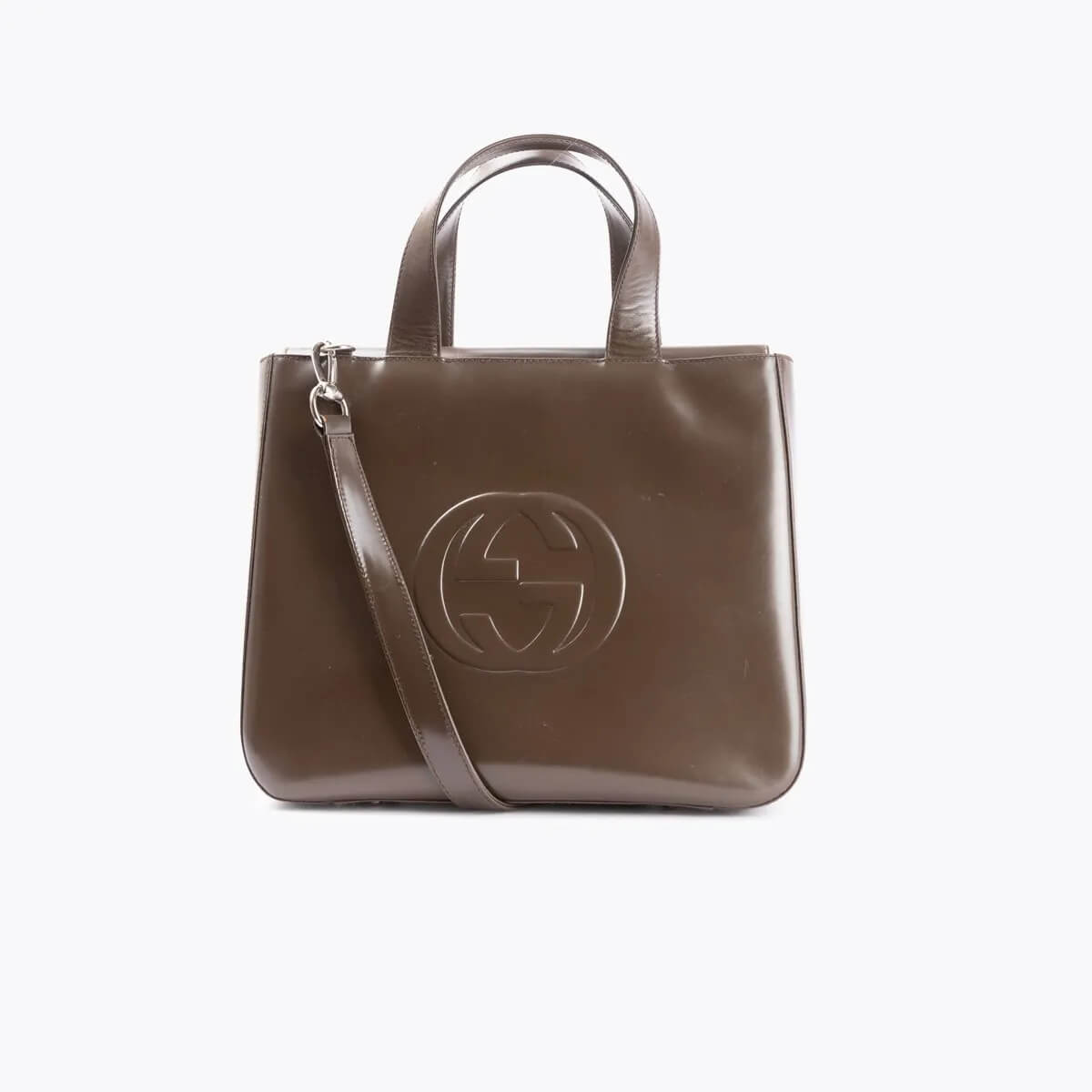 GUCCI Patent Leather Tote Bag