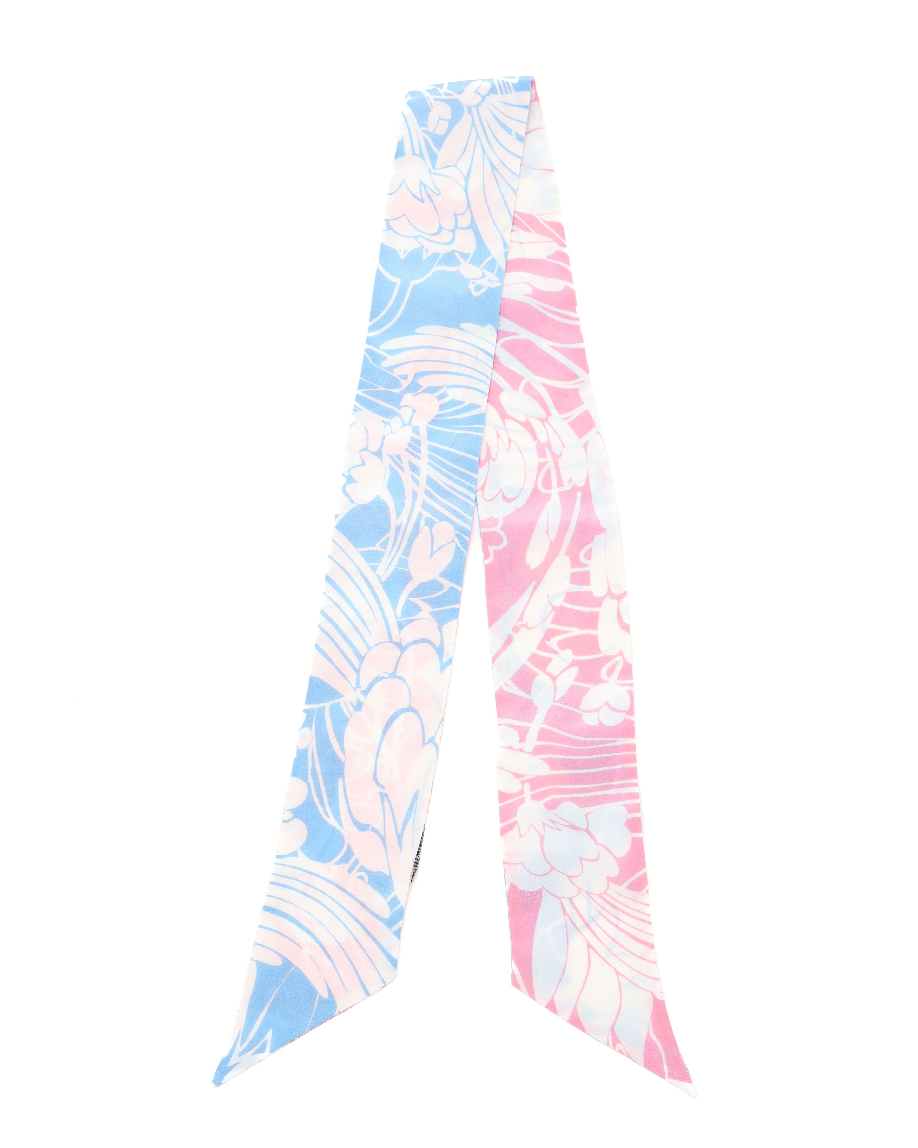 Miu Miu Silk Twilly In Multi