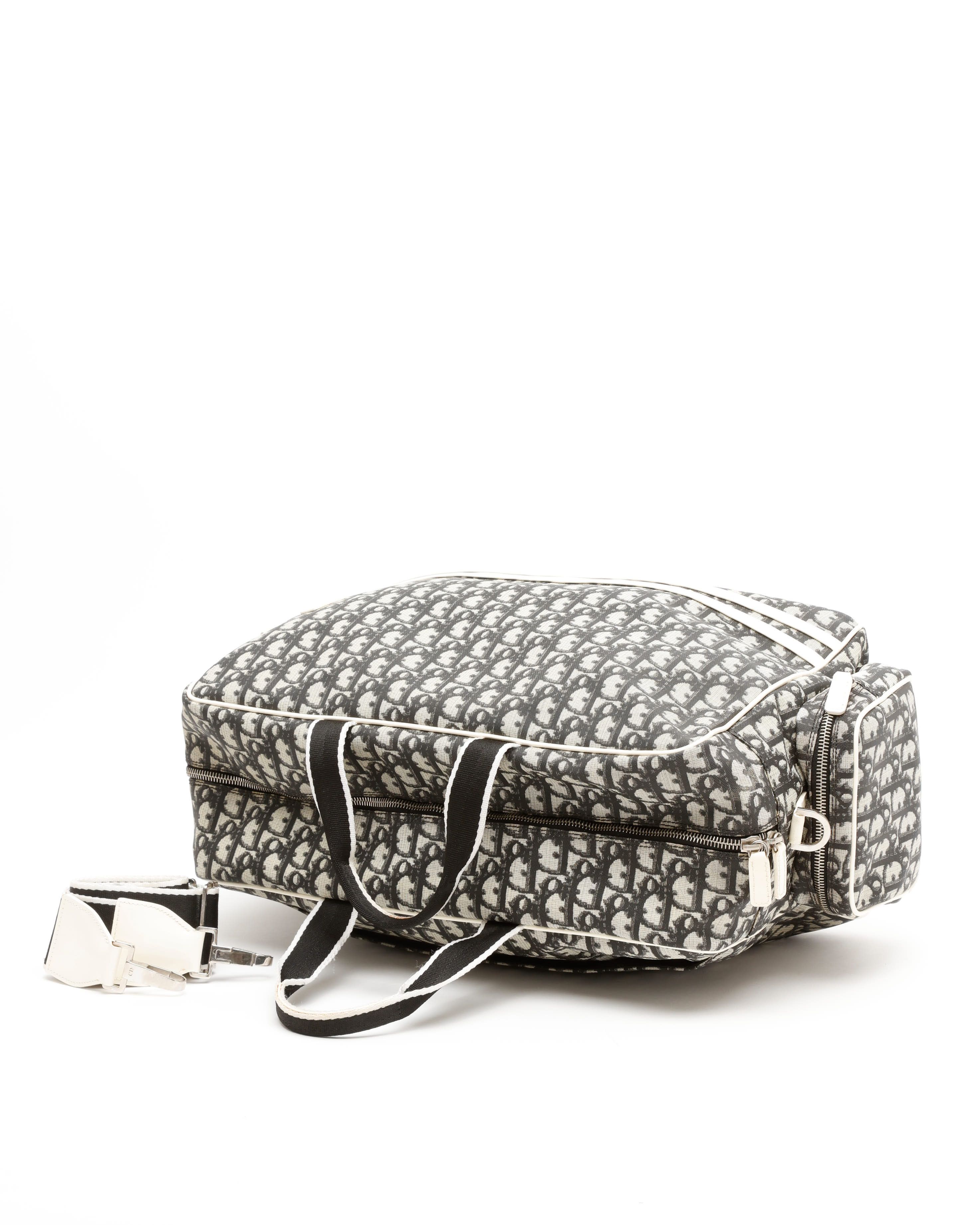 Dior Christian  Trotter Weekend Bag In Multi