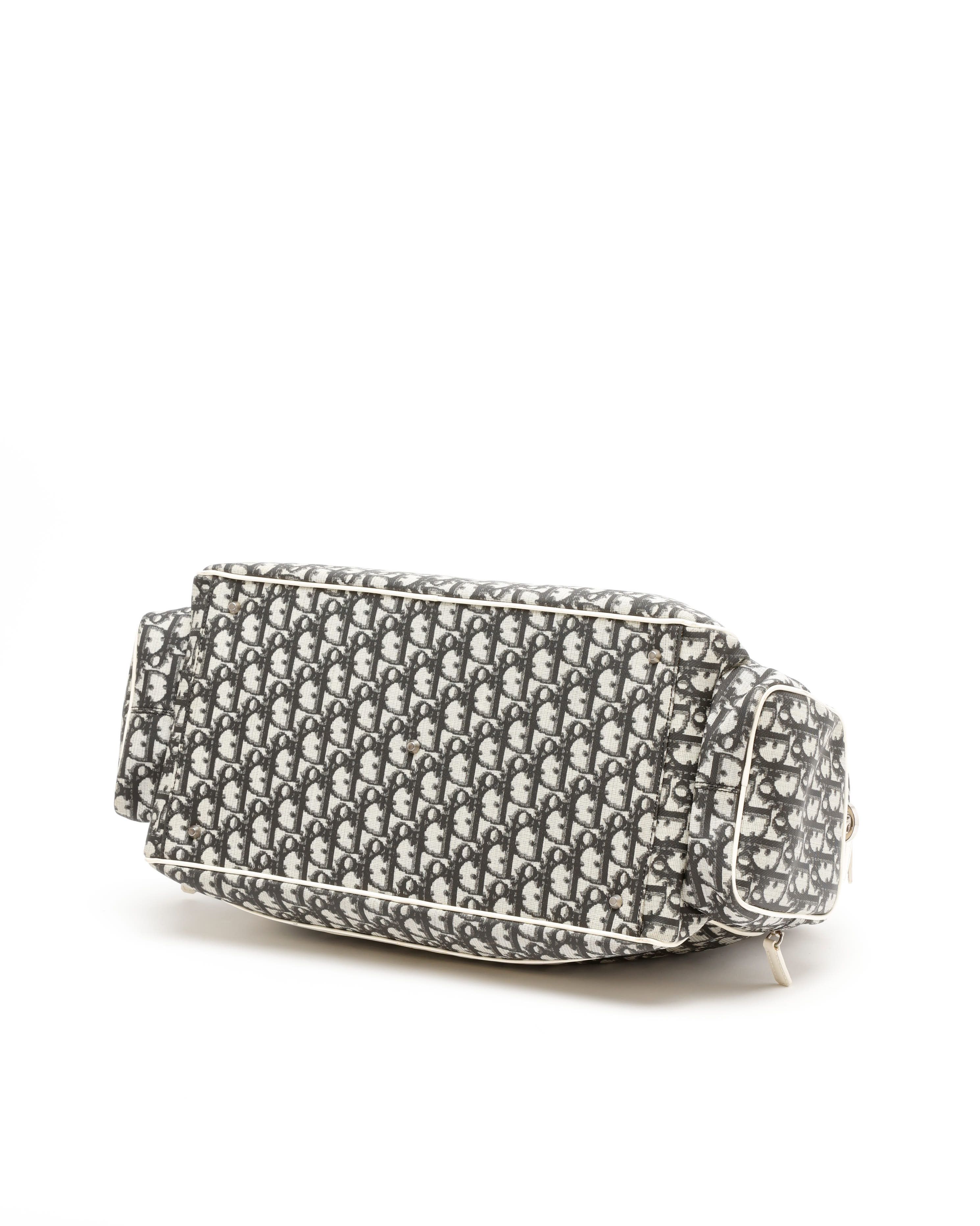 Dior Christian  Trotter Weekend Bag In Multi