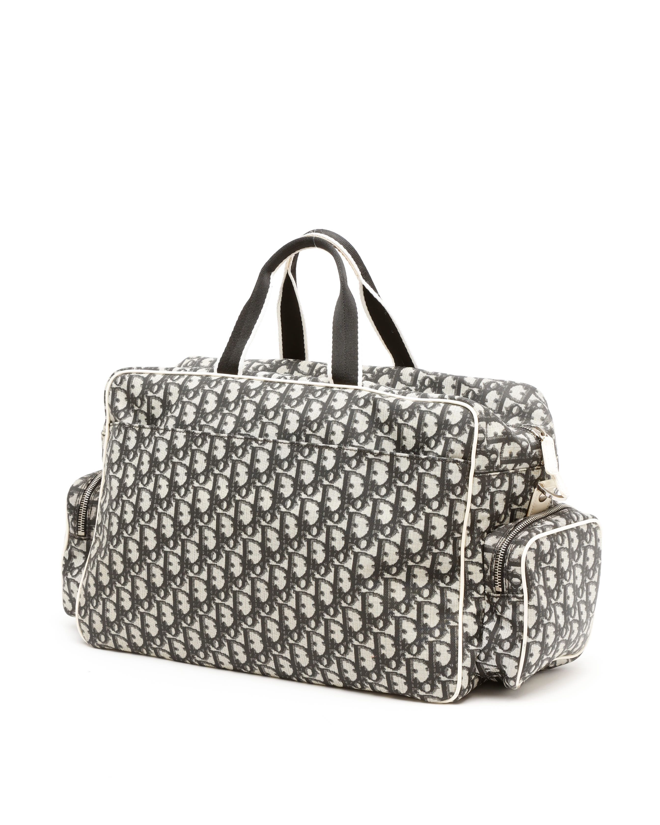 Dior Christian  Trotter Weekend Bag In Multi