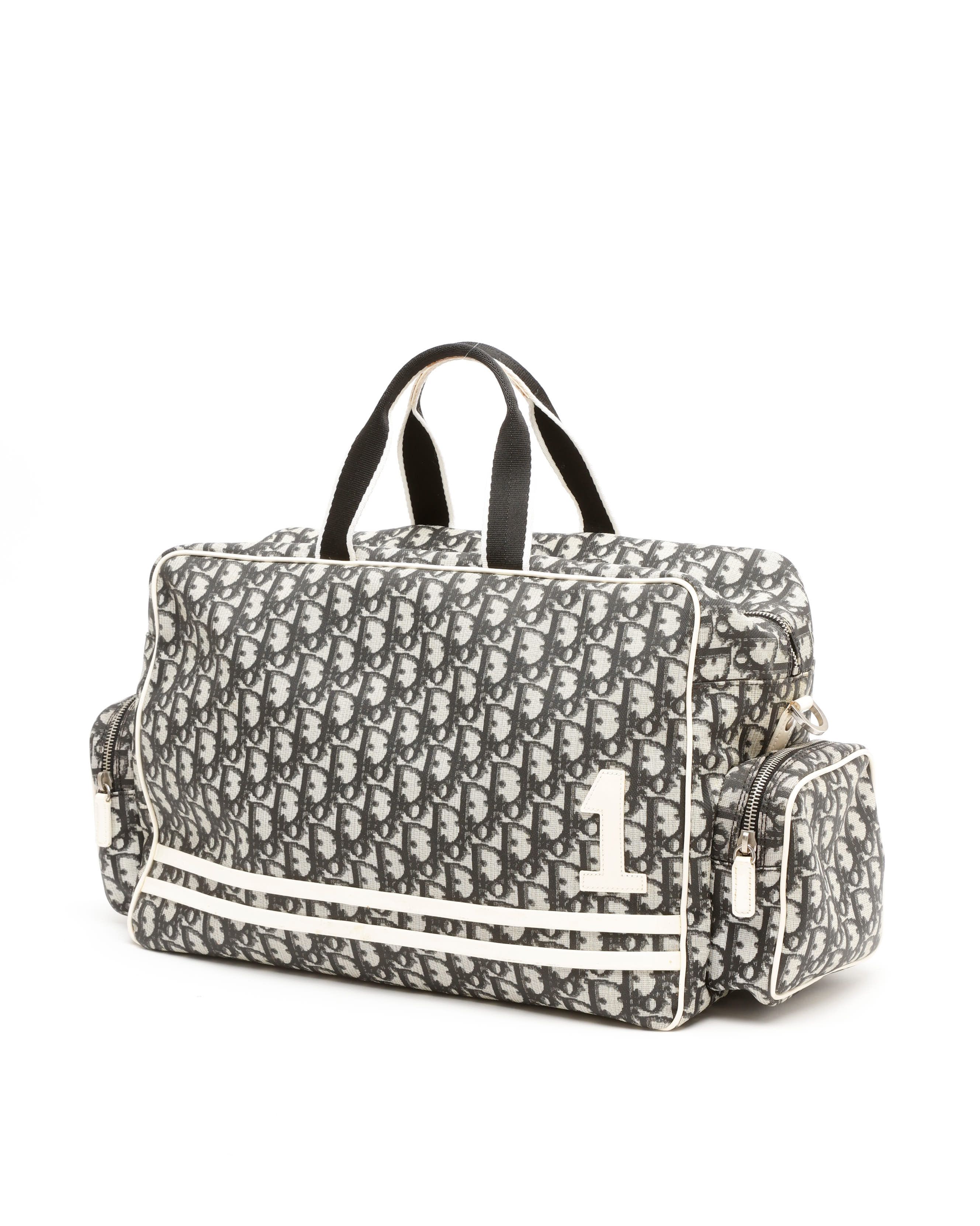 Dior Christian  Trotter Weekend Bag In Multi