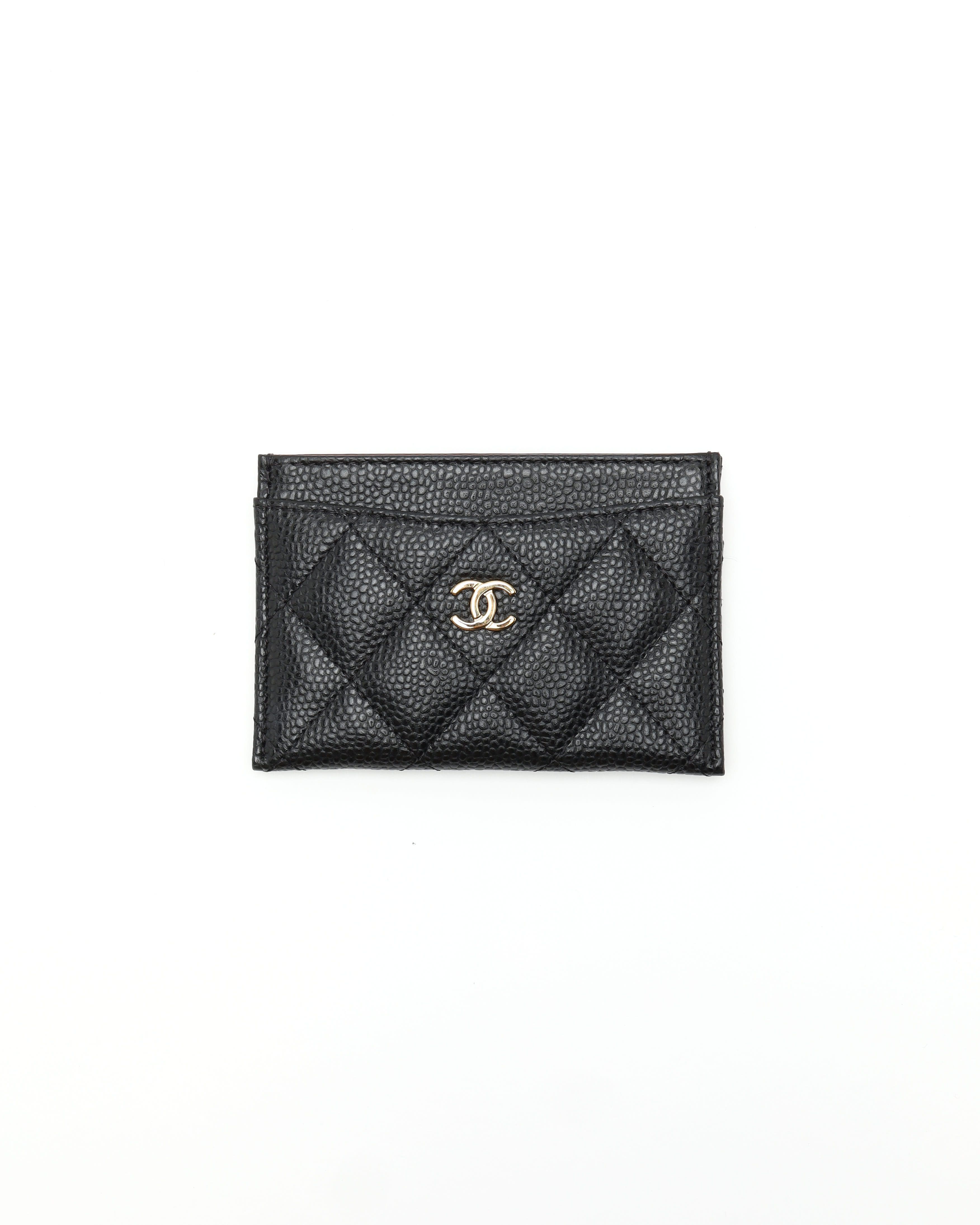 Chanel Coco Mark Matelasse Card Holder