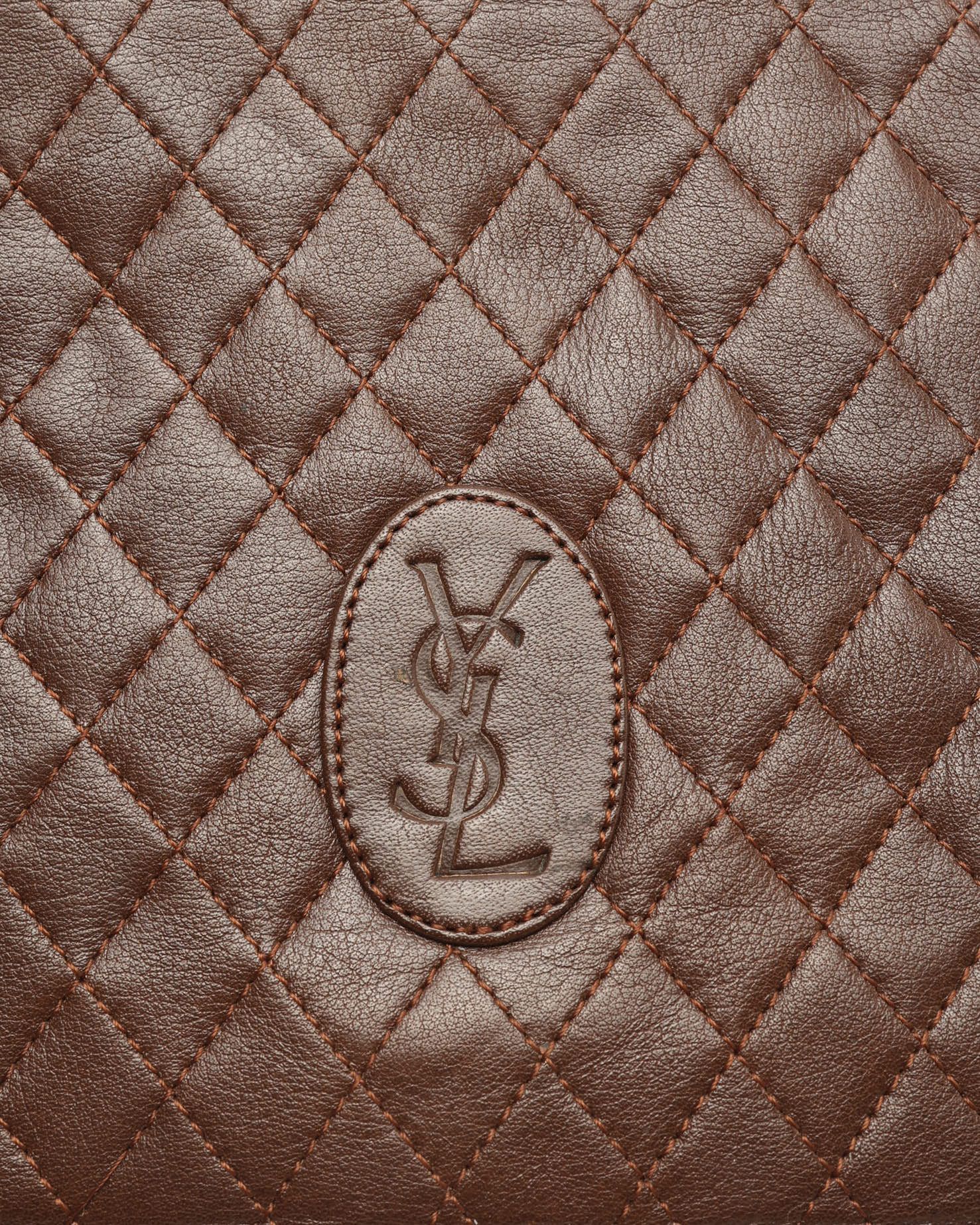 Saint Laurent Ysl Bag In Brown