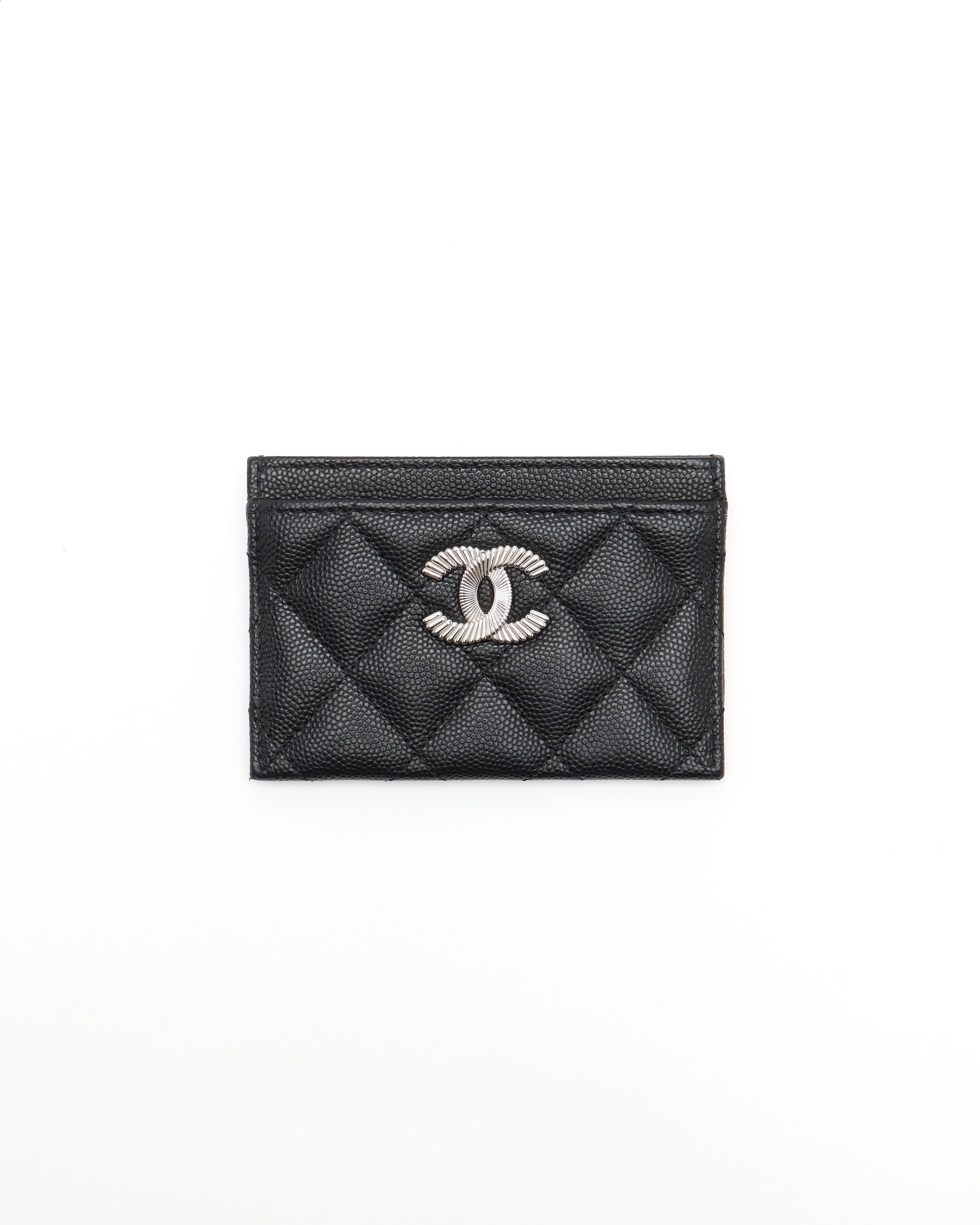 Chanel Coco Mark Matelasse Card Holder
