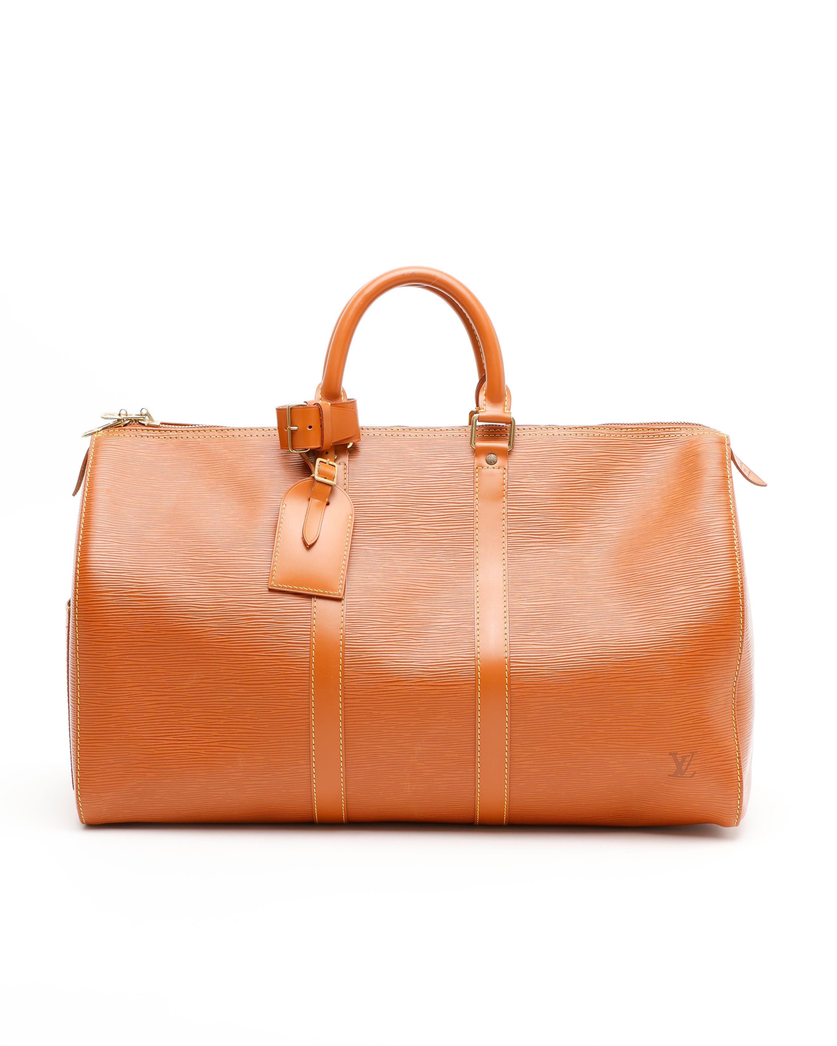 Louis Vuitton Epi Keepall 45 Weekend Bag