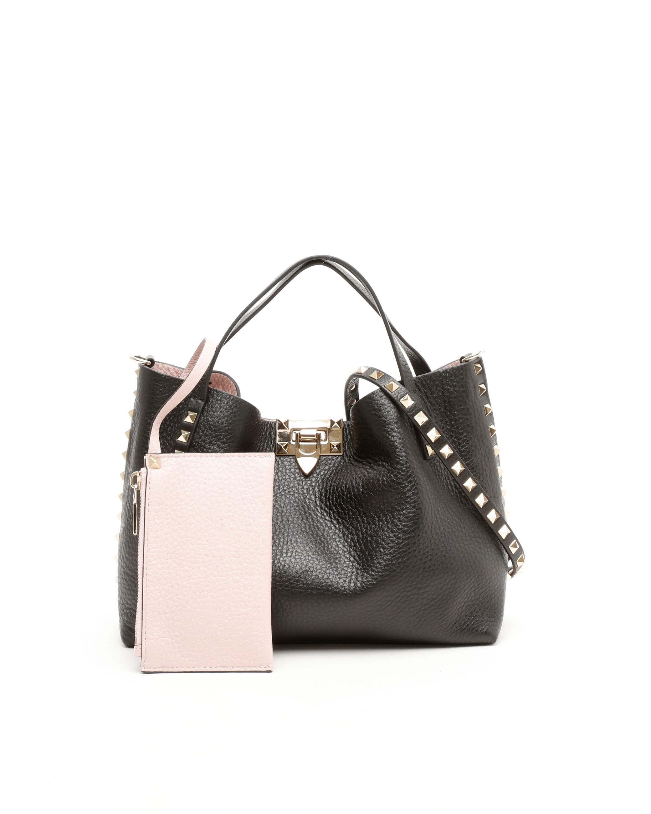 Valentino Small Garavani Rockstud Tote Bag