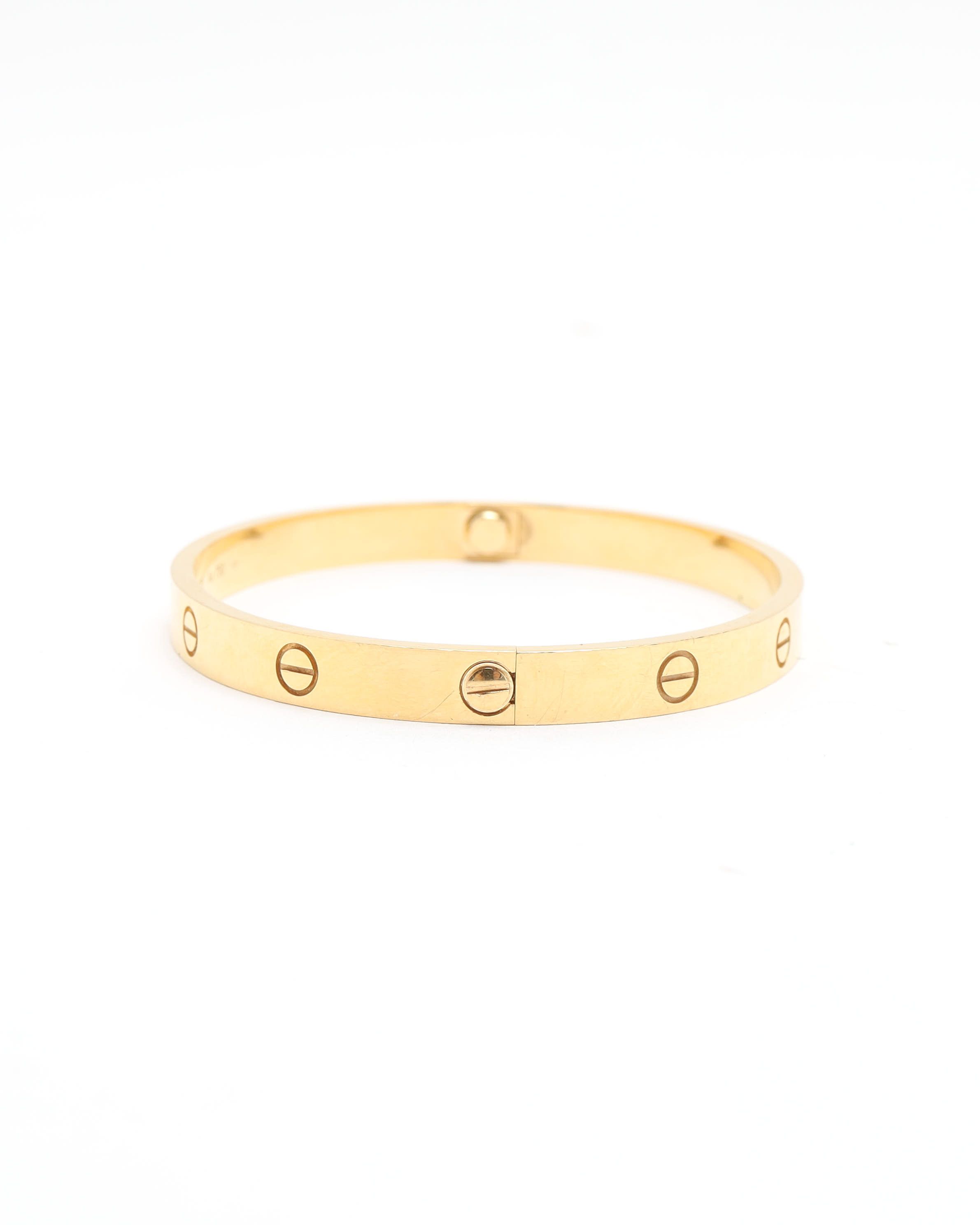 Cartier Love Bracelet, 18kt Gold In Gold