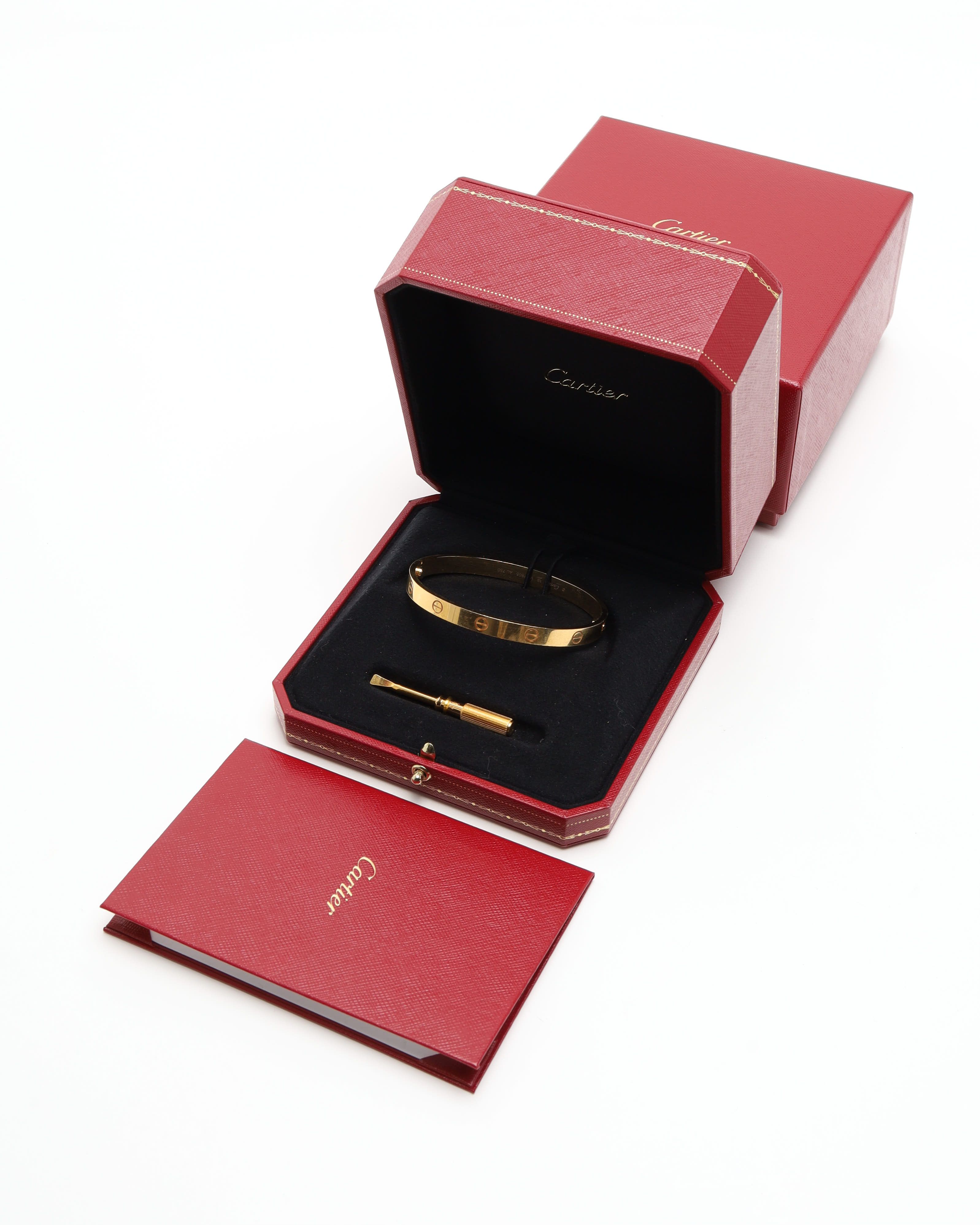 Cartier Love Bracelet, 18kt Gold In Gold