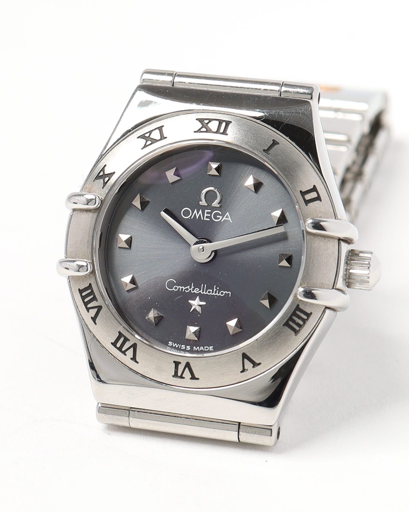 Omega Lady-constellation 22,5mm 1998 Watch In Gray