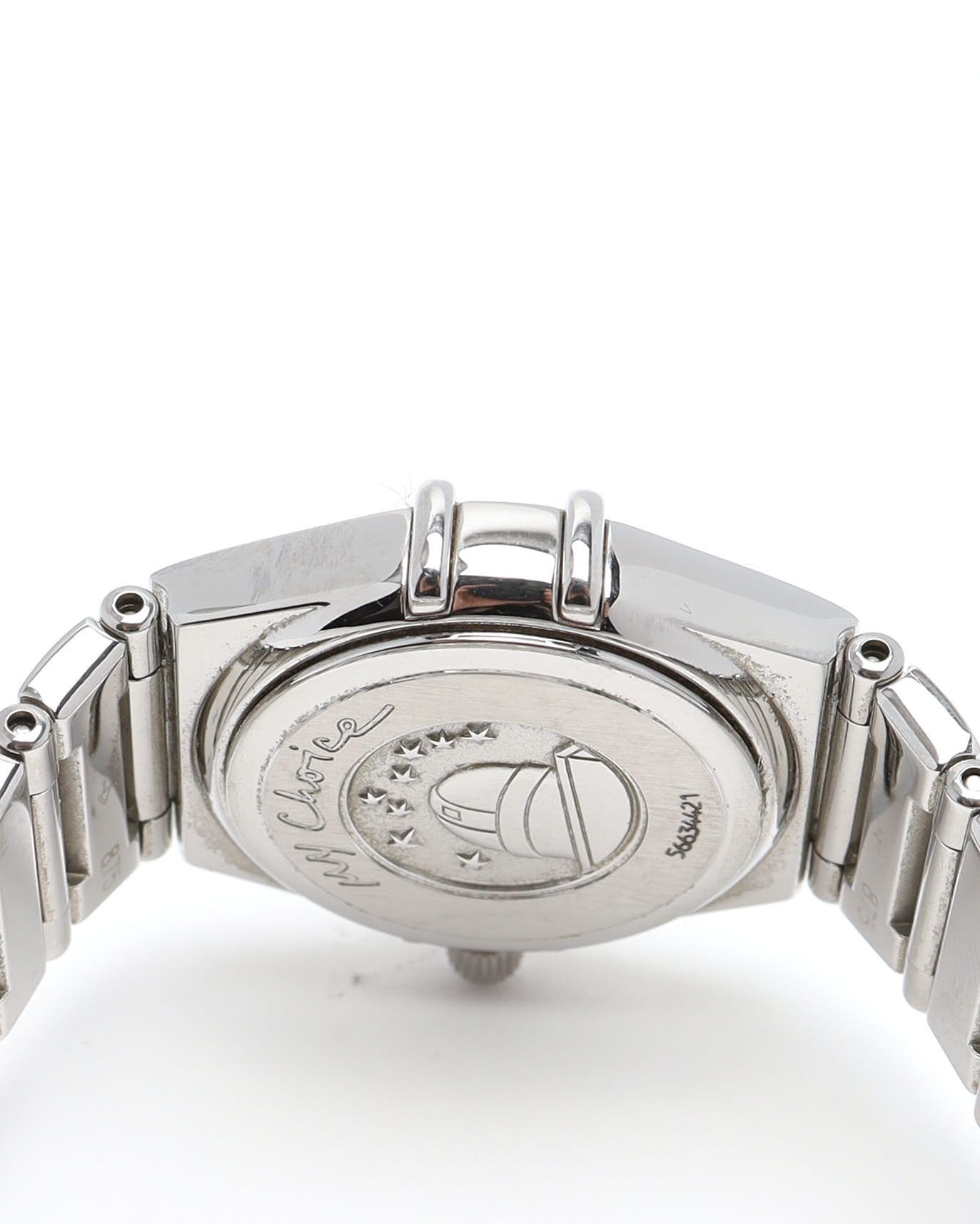 Omega Lady-constellation 22,5mm 1998 Watch In Gray