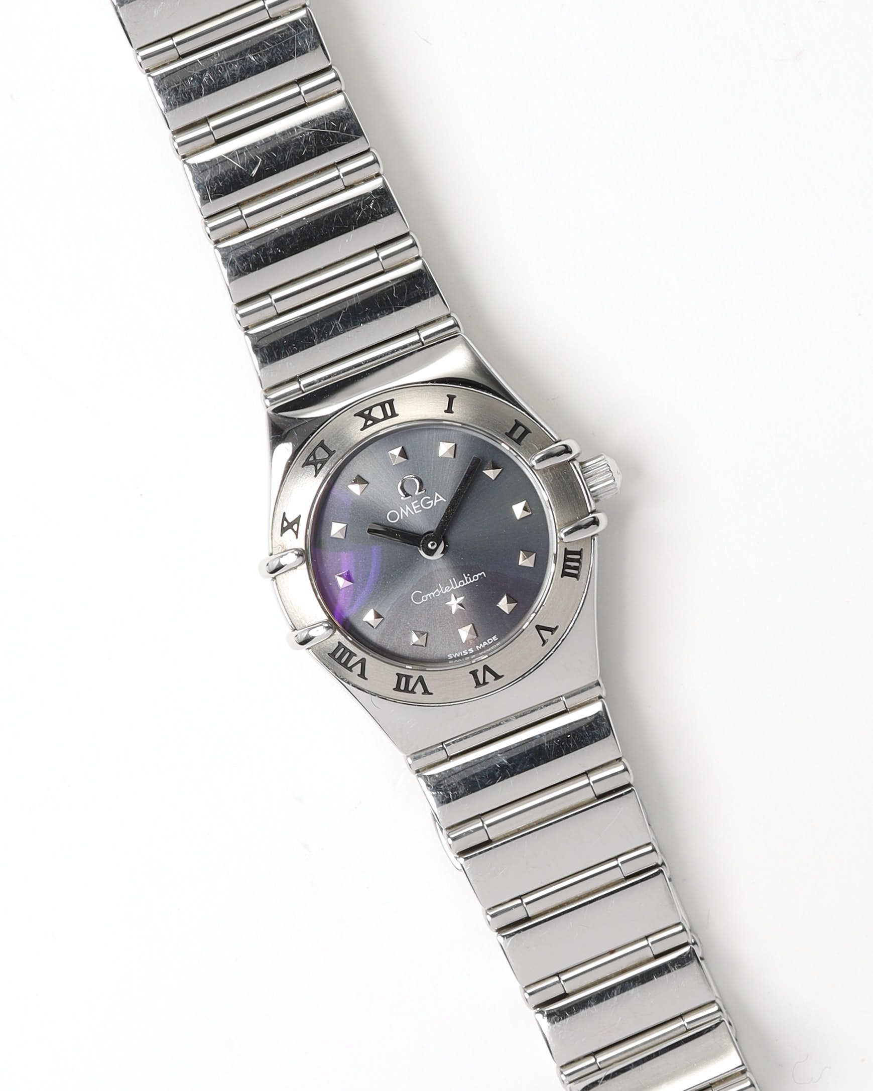 Omega Lady-constellation 22,5mm 1998 Watch In Gray