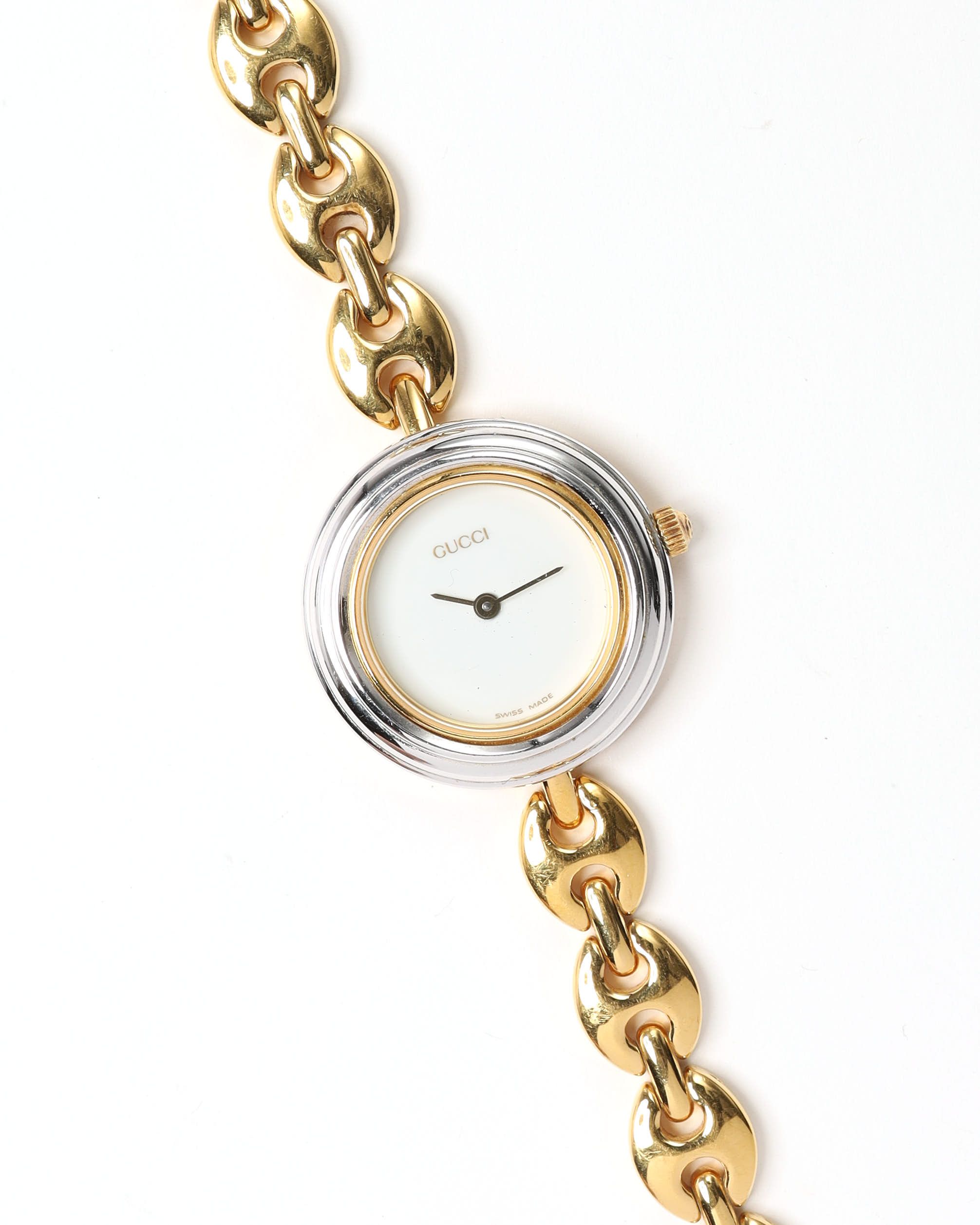 Gucci Change Bezel 26mm Full Set 1996 Watch In Gold