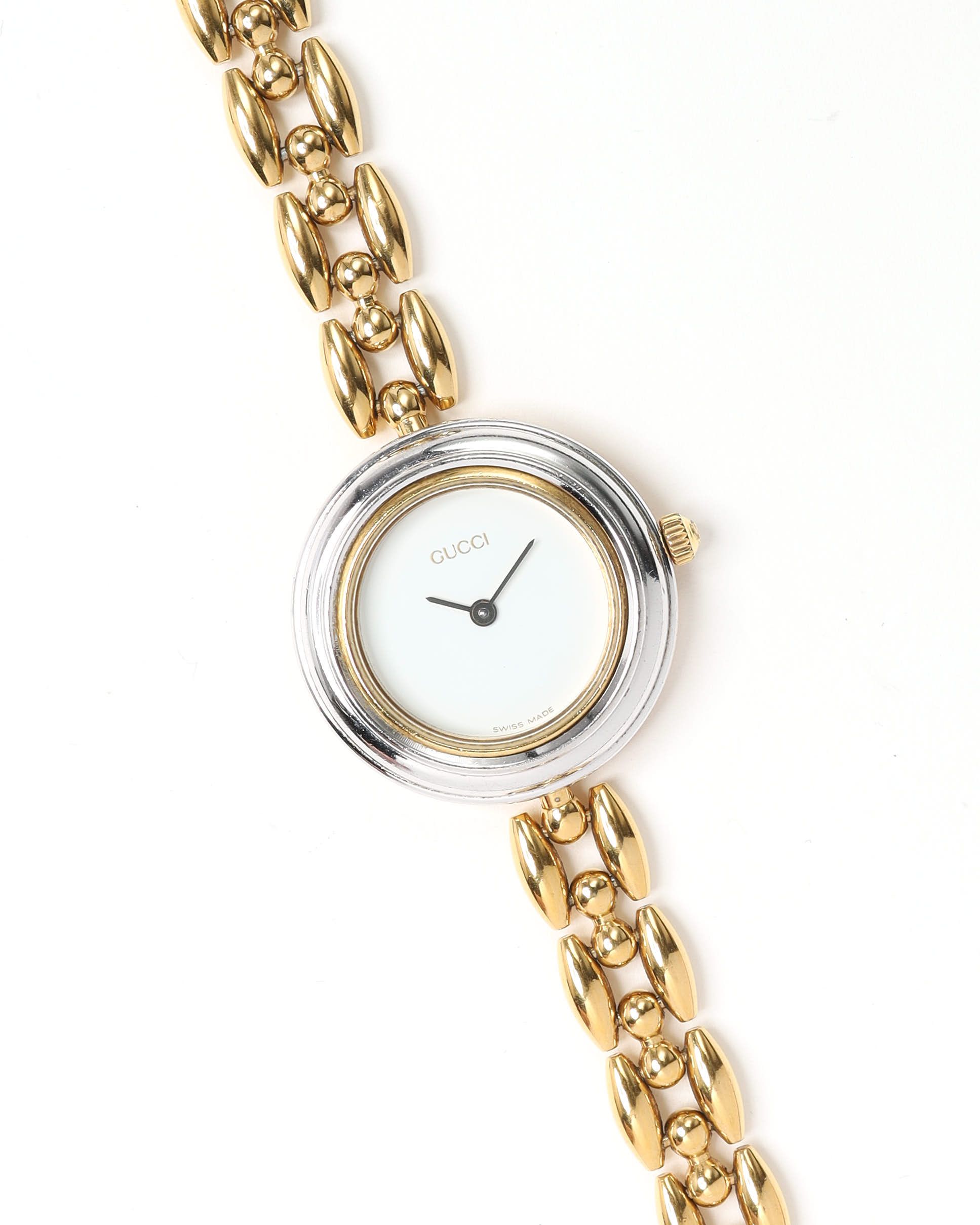 Gucci Change Bezel 26mm Full Set 1994 Watch In Gold