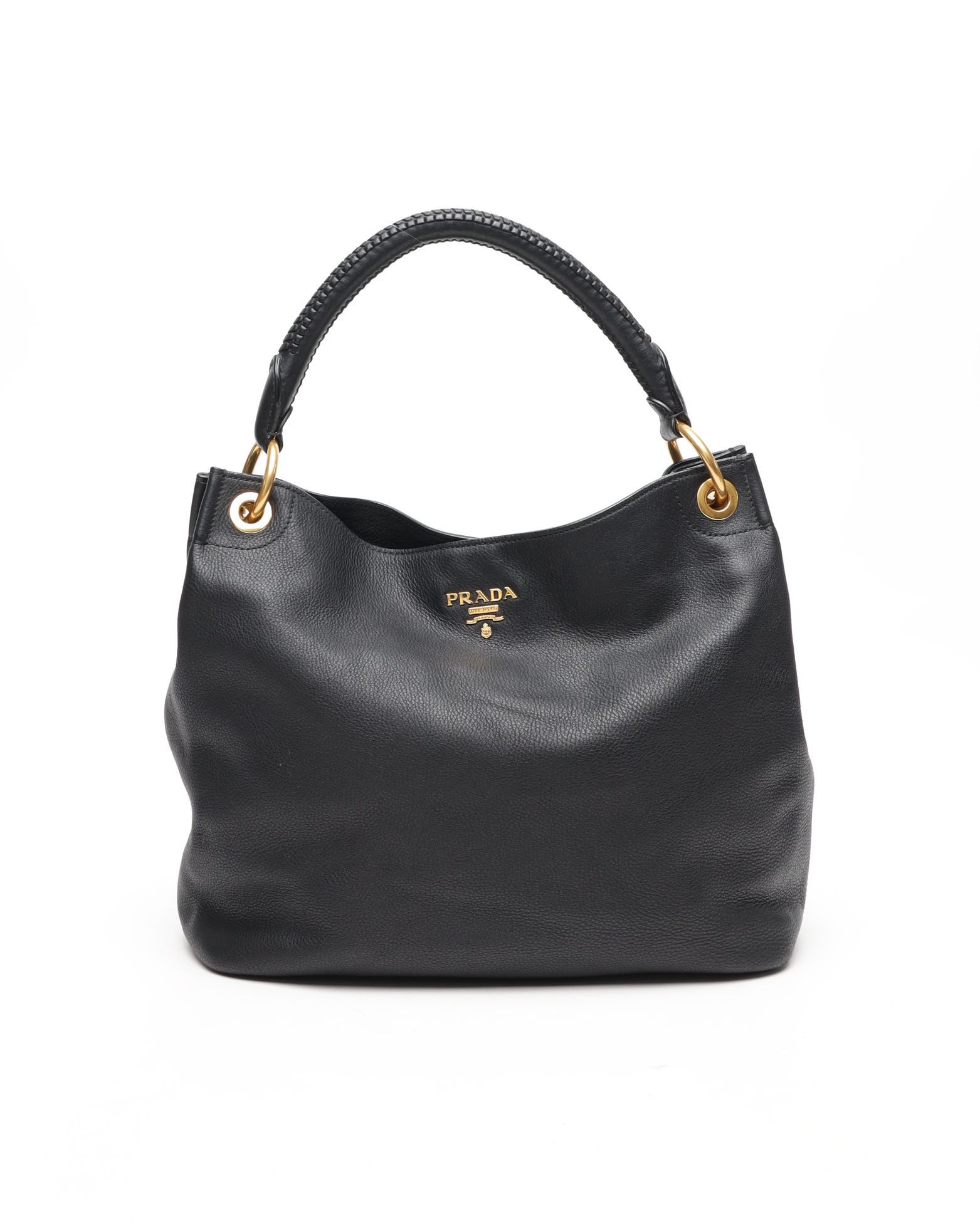 Prada Vitello Daino Hobo Bag