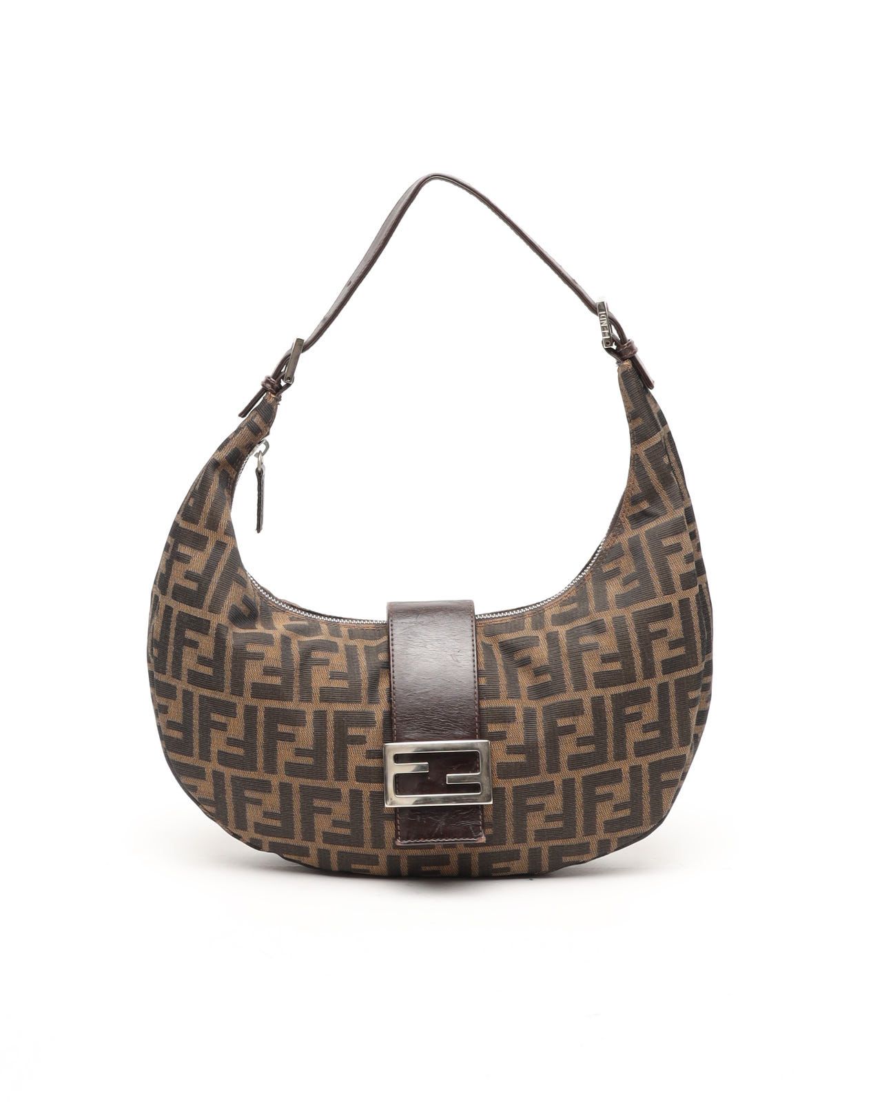 Fendi Zucca Croissant Bag