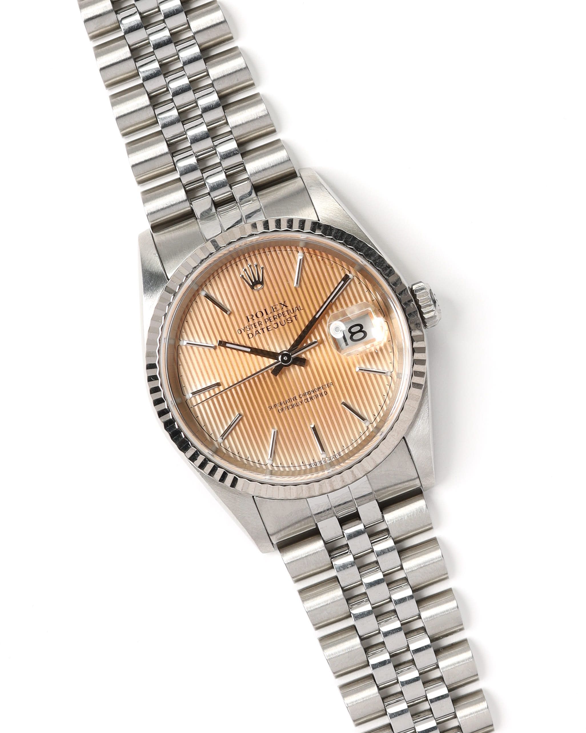 Rolex Datejust 36mm Tropical Tapestry Dial 2000 Watch