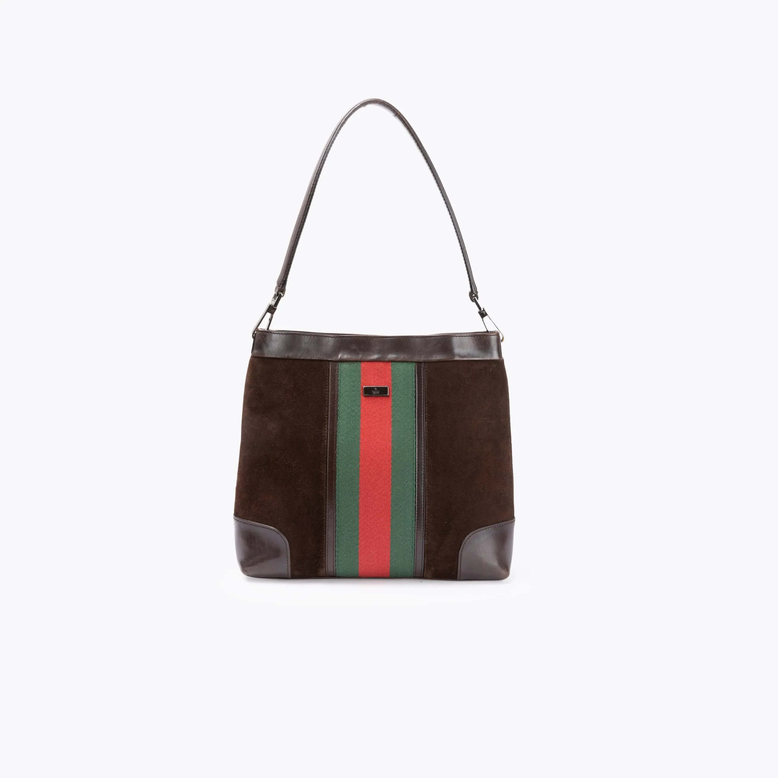 GUCCI Web Shoulder Bag
