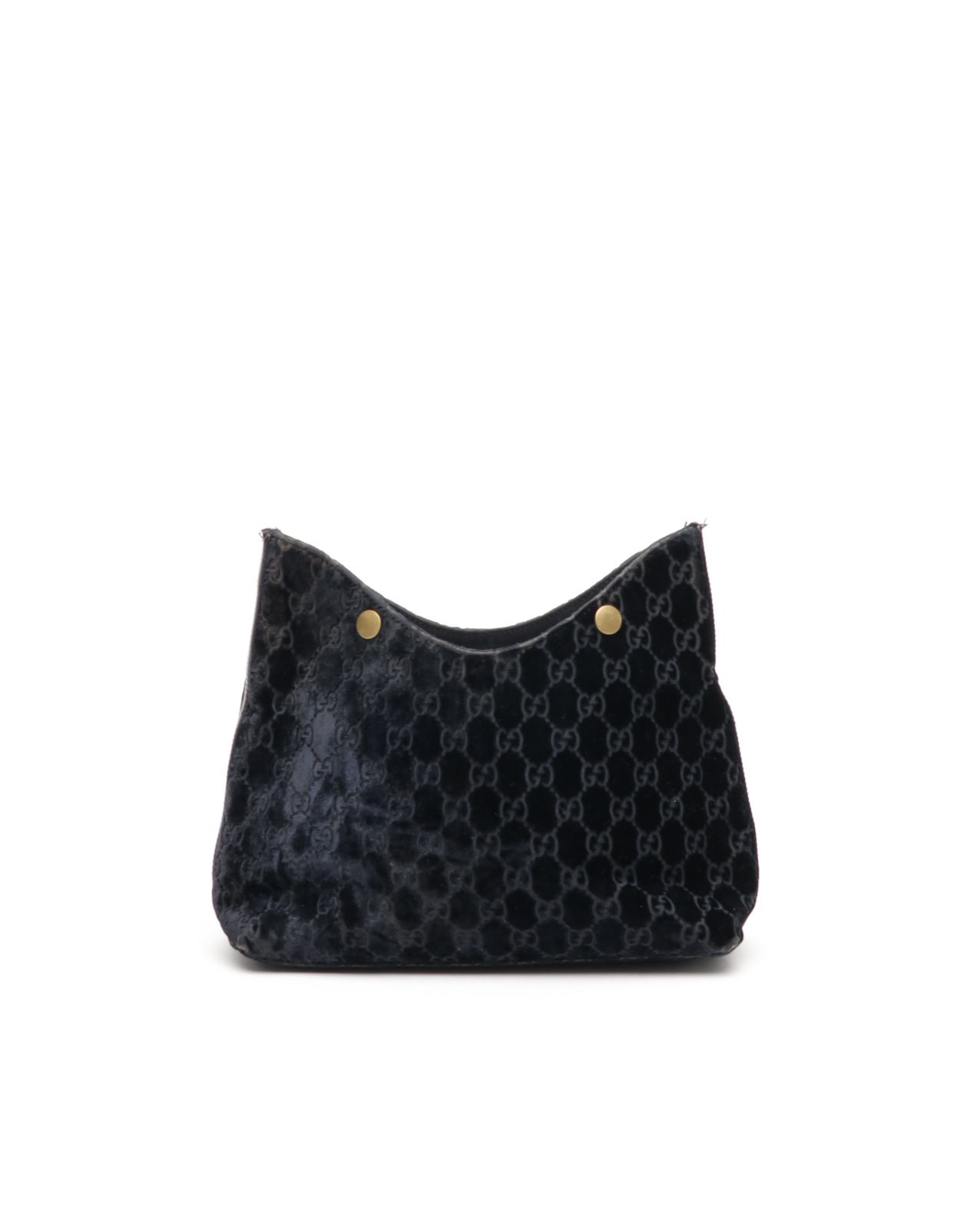 Gucci GG Velvet Clutch Bag