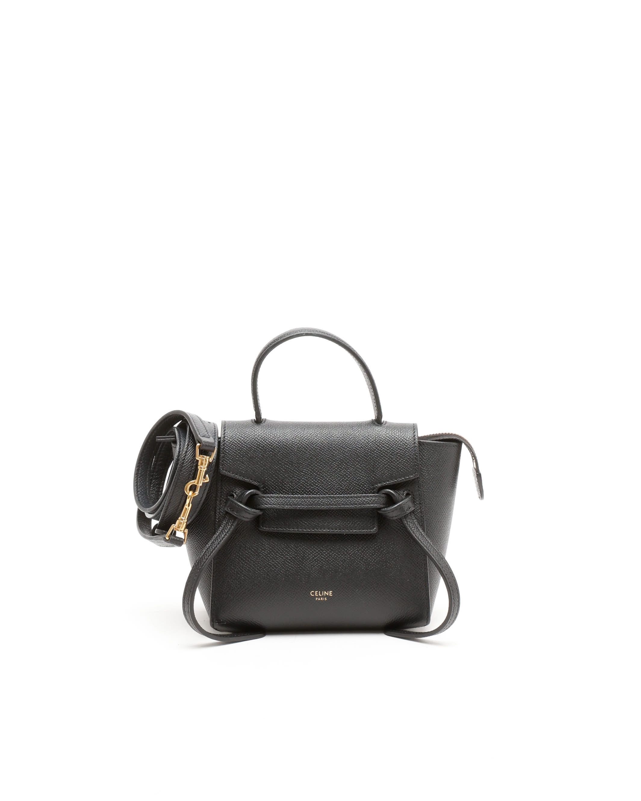 Céline Grained Calfskin Pico Belt Bag