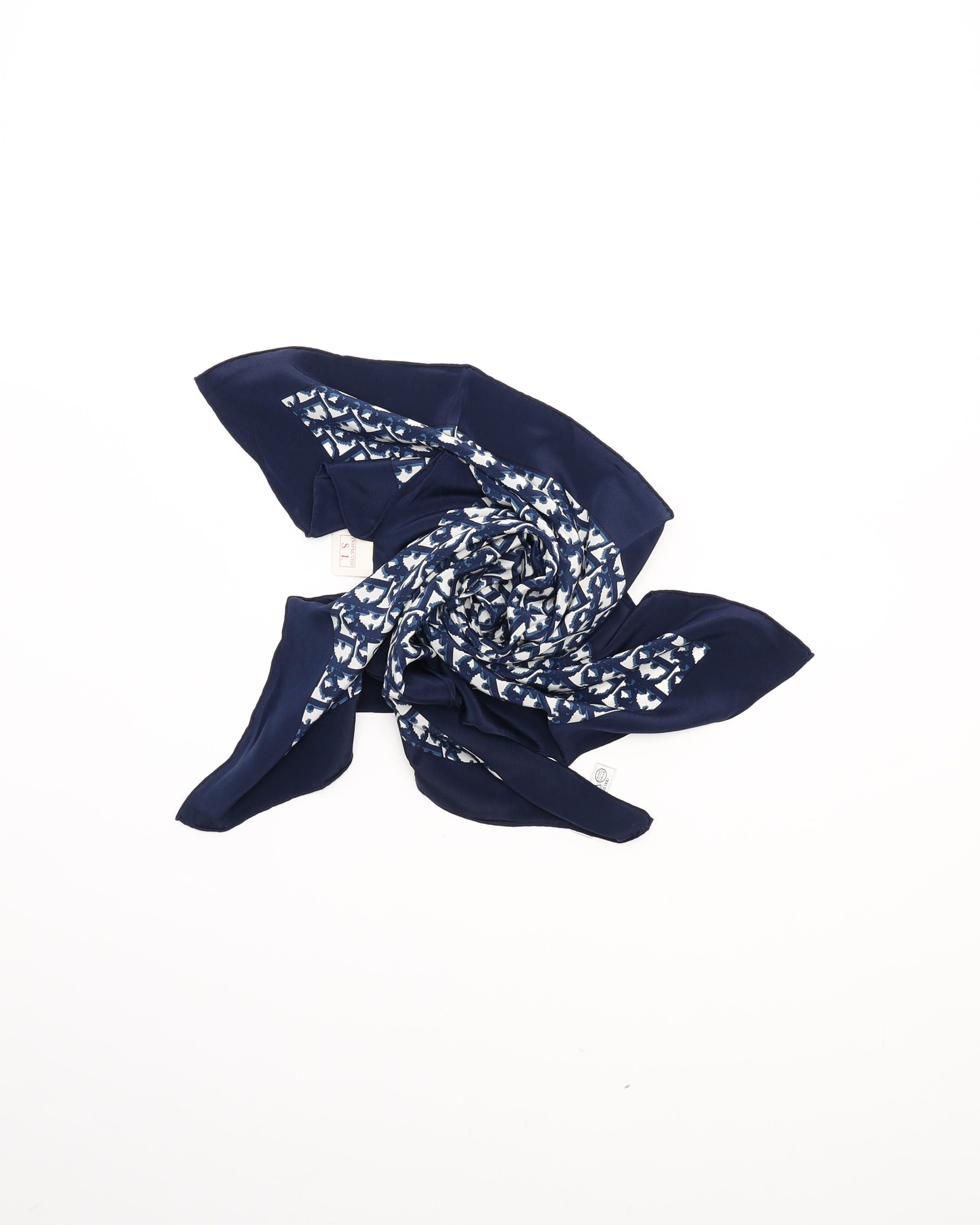 Christian Dior 80 Trotter Silk Scarf