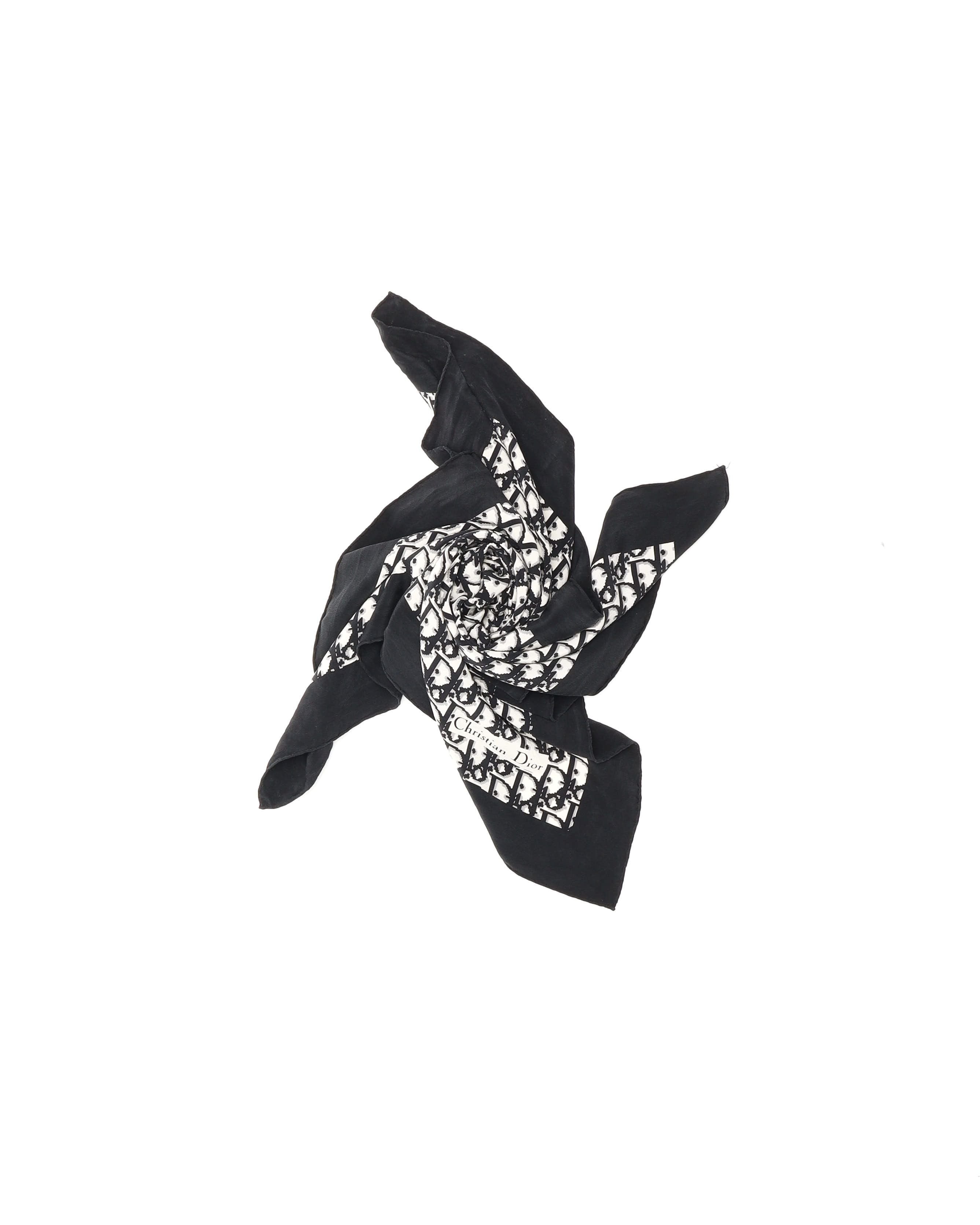 Christian Dior 80 Trotter Silk Scarf