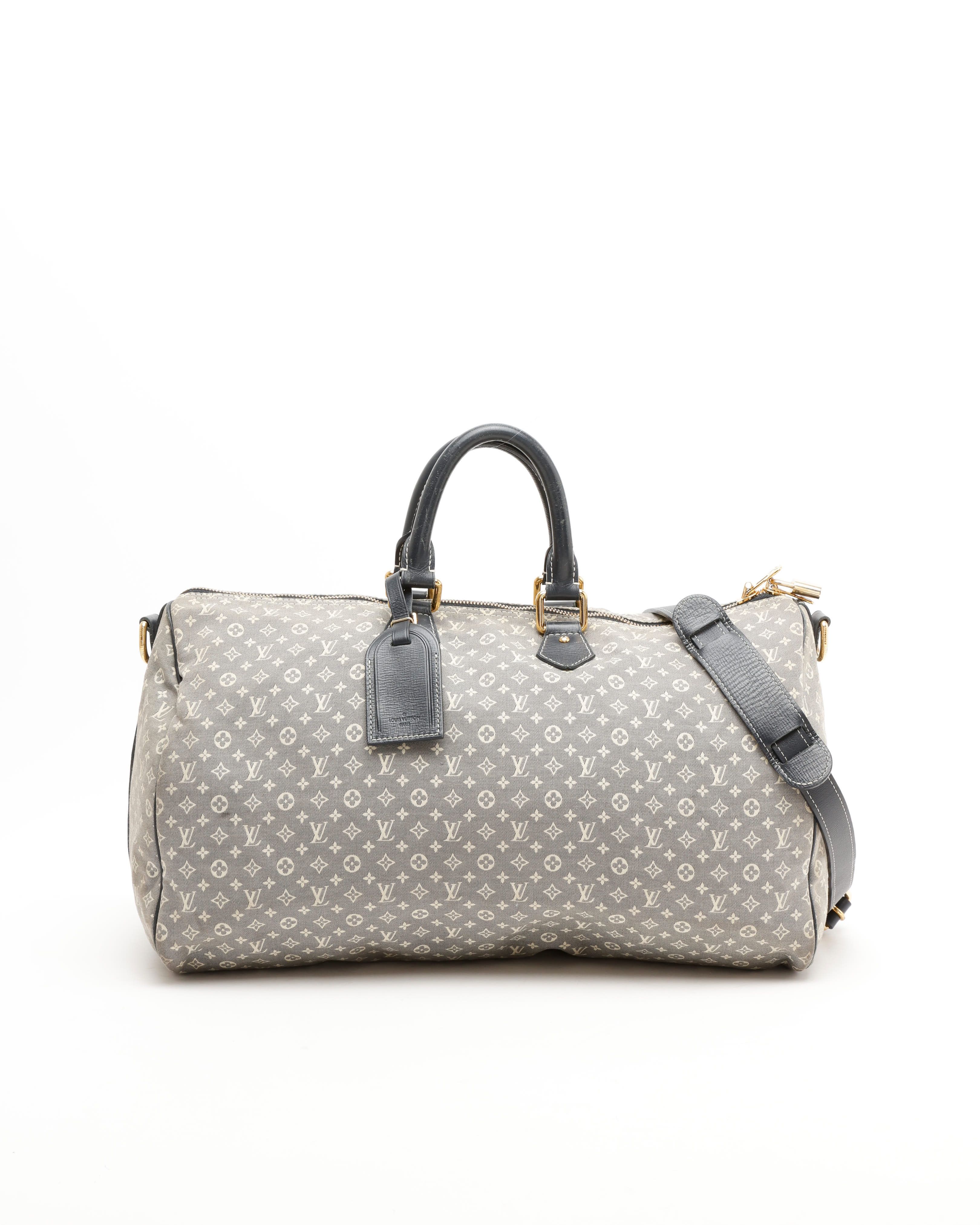 Louis Vuitton Monogram Idylle Speedy Voyage Bandoulière 45 Weekend Bag