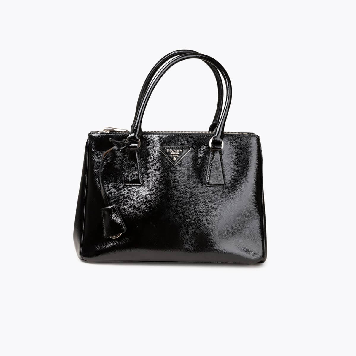 PRADA Small Galleria Double Zip Tote