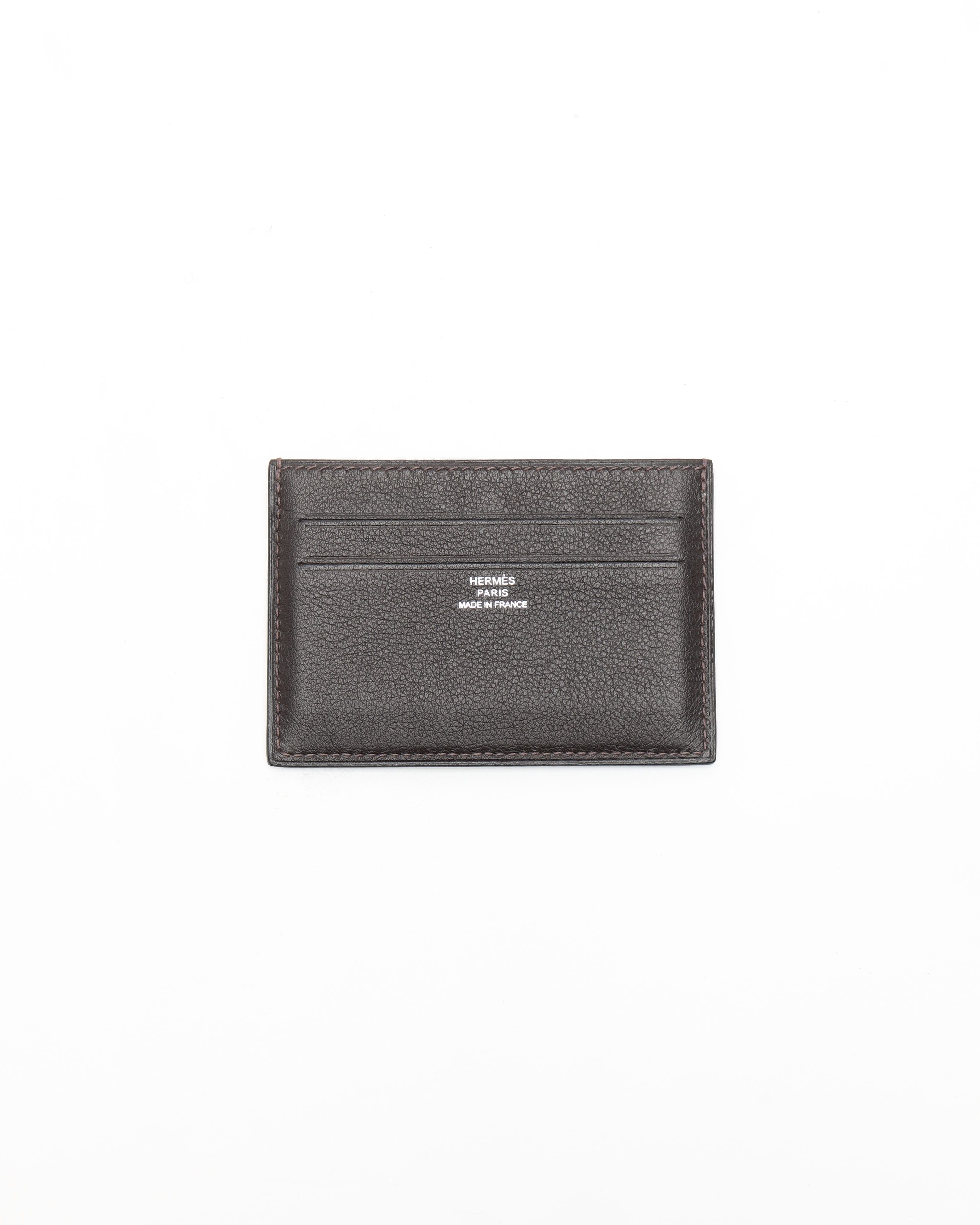 Herm&egrave;s Citizen Twill Card Holder