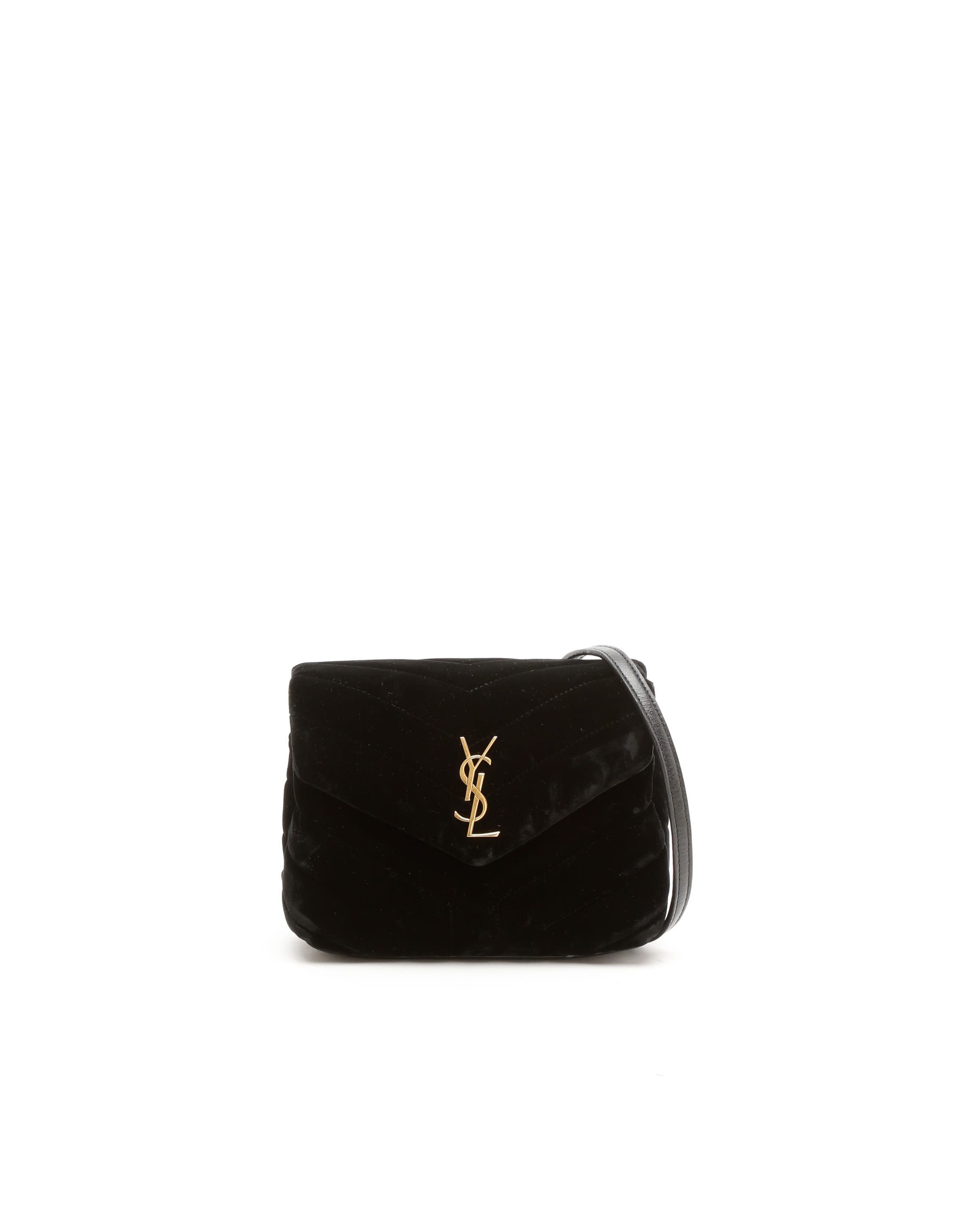 Saint Laurent Velvet Loulou Toy Bag