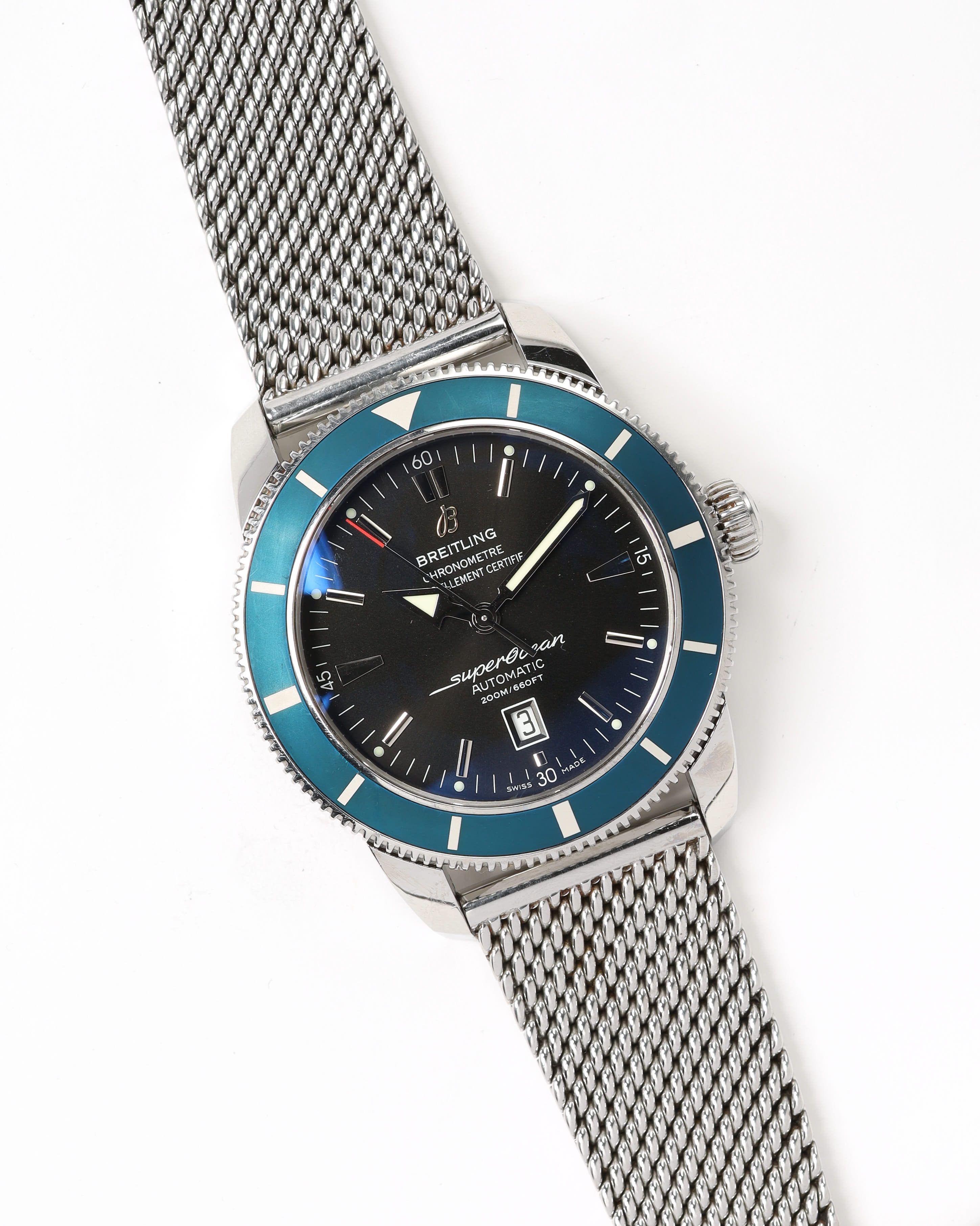 Breitling Superocean 46mm Rare Color Full Set Watch