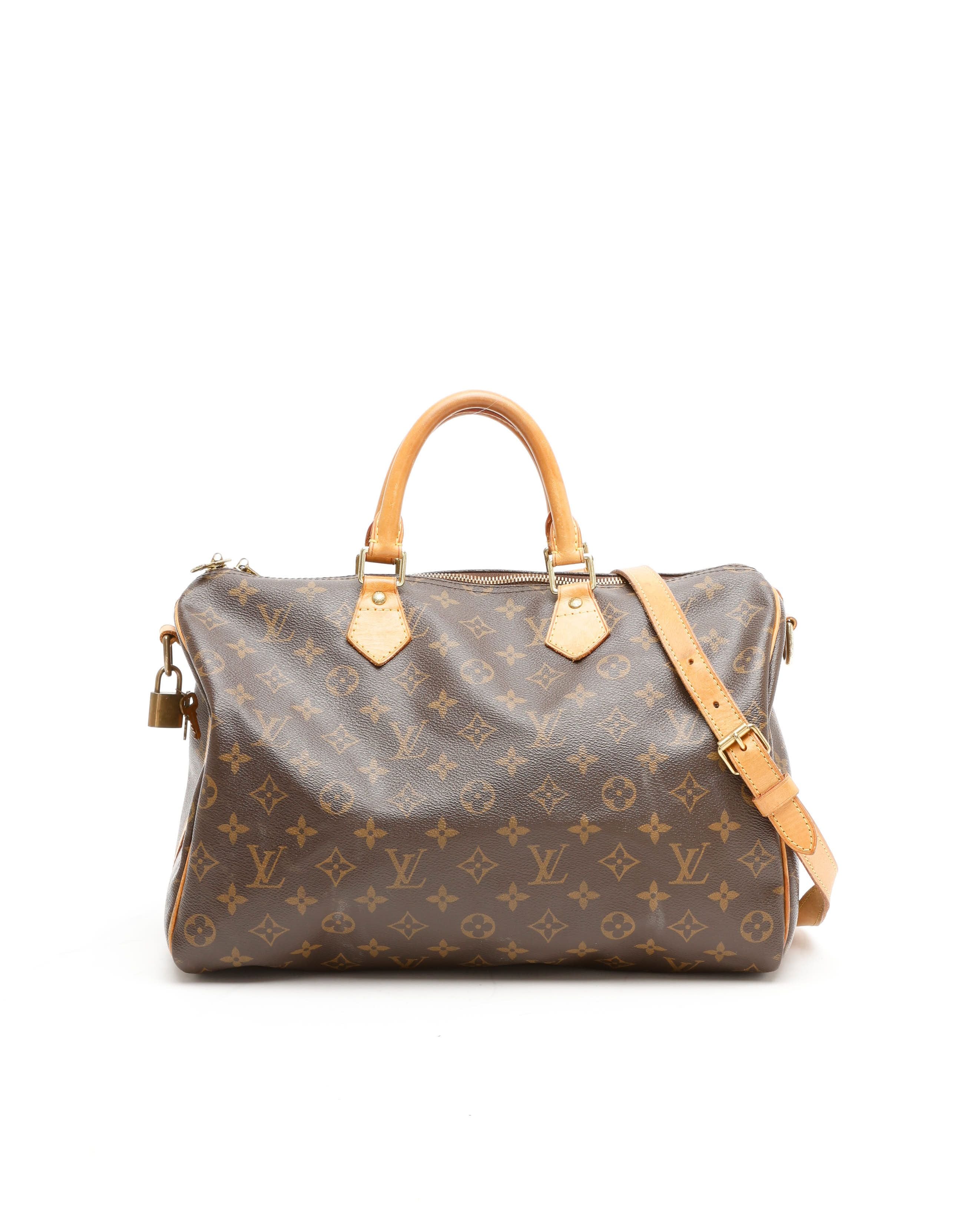Louis Vuitton Monogram Speedy Bandoulière 35 Bag