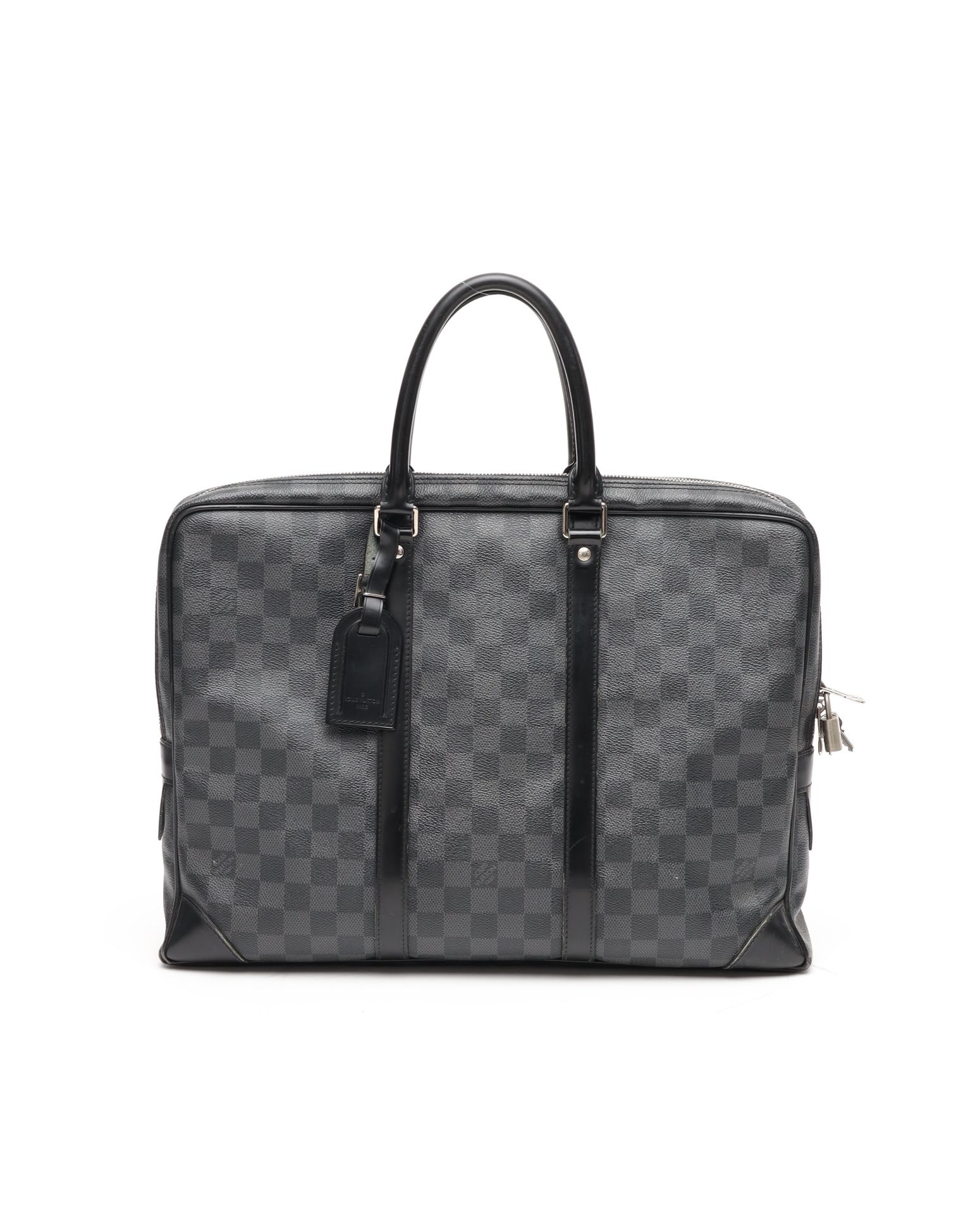 Louis Vuitton Damier Graphite Porte-Documents Voyage Bag