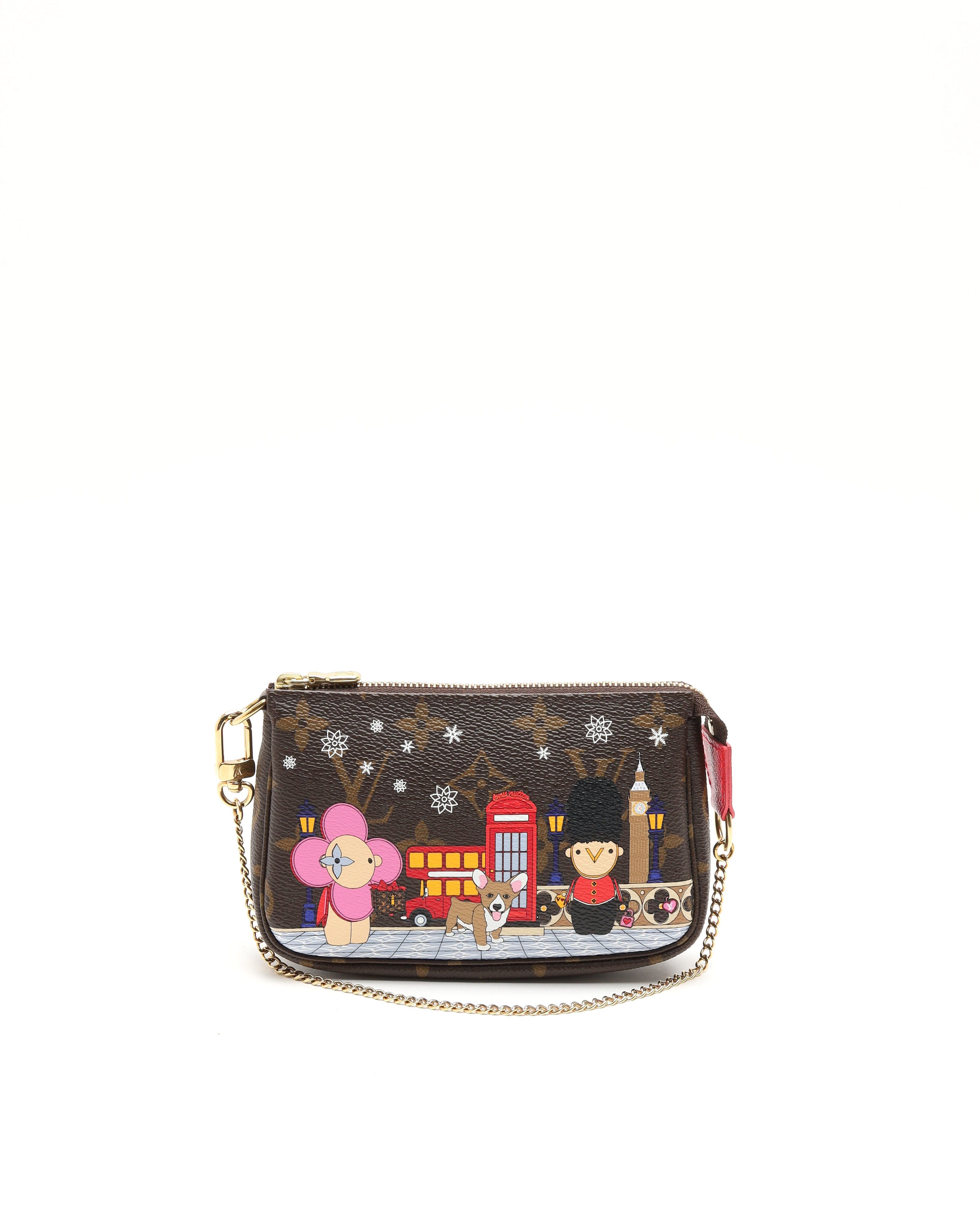 Louis Vuitton Monogram Vivienne in London Mini Pochette Accessoires Bag