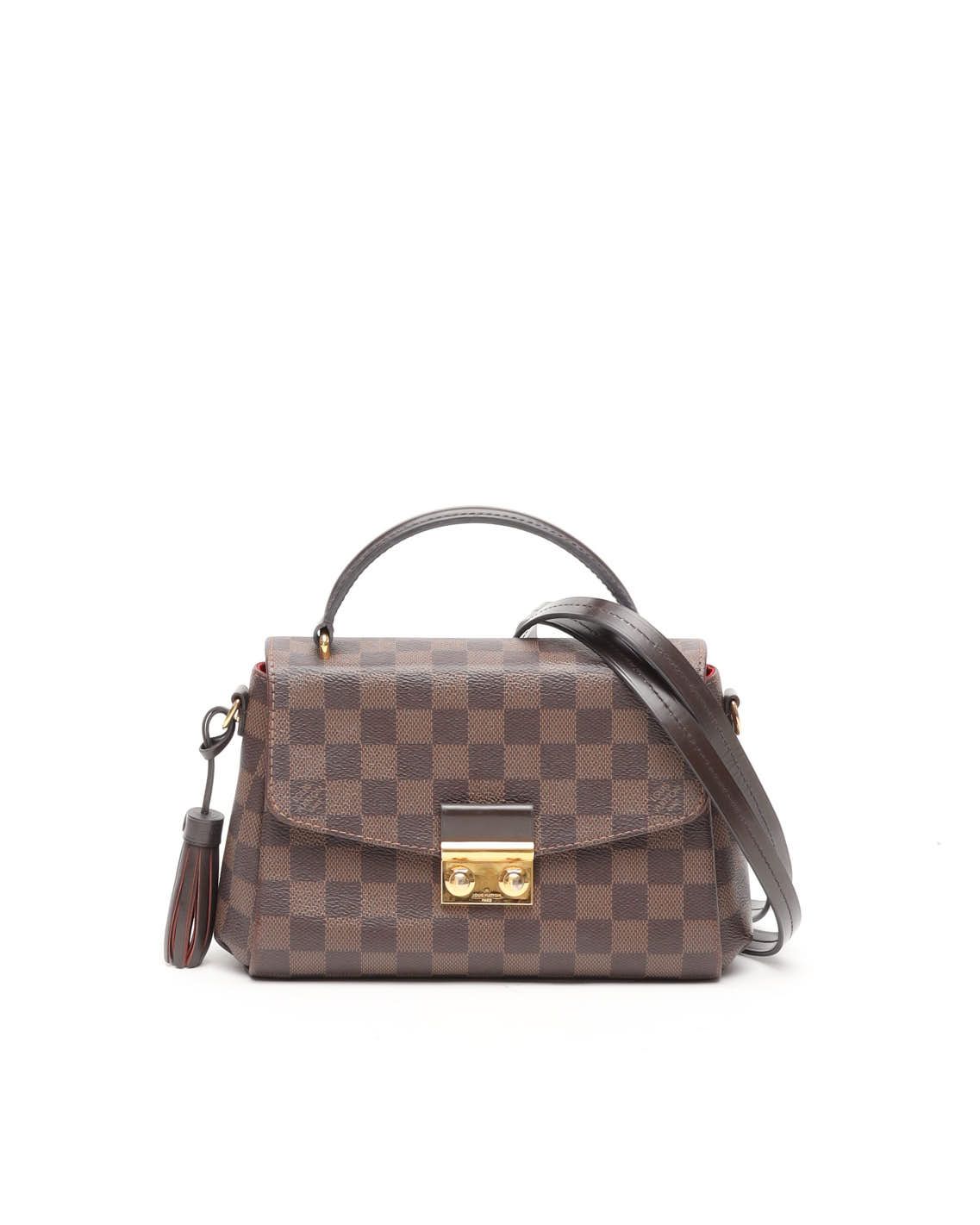 Louis Vuitton Damier Ebene Croisette Bag