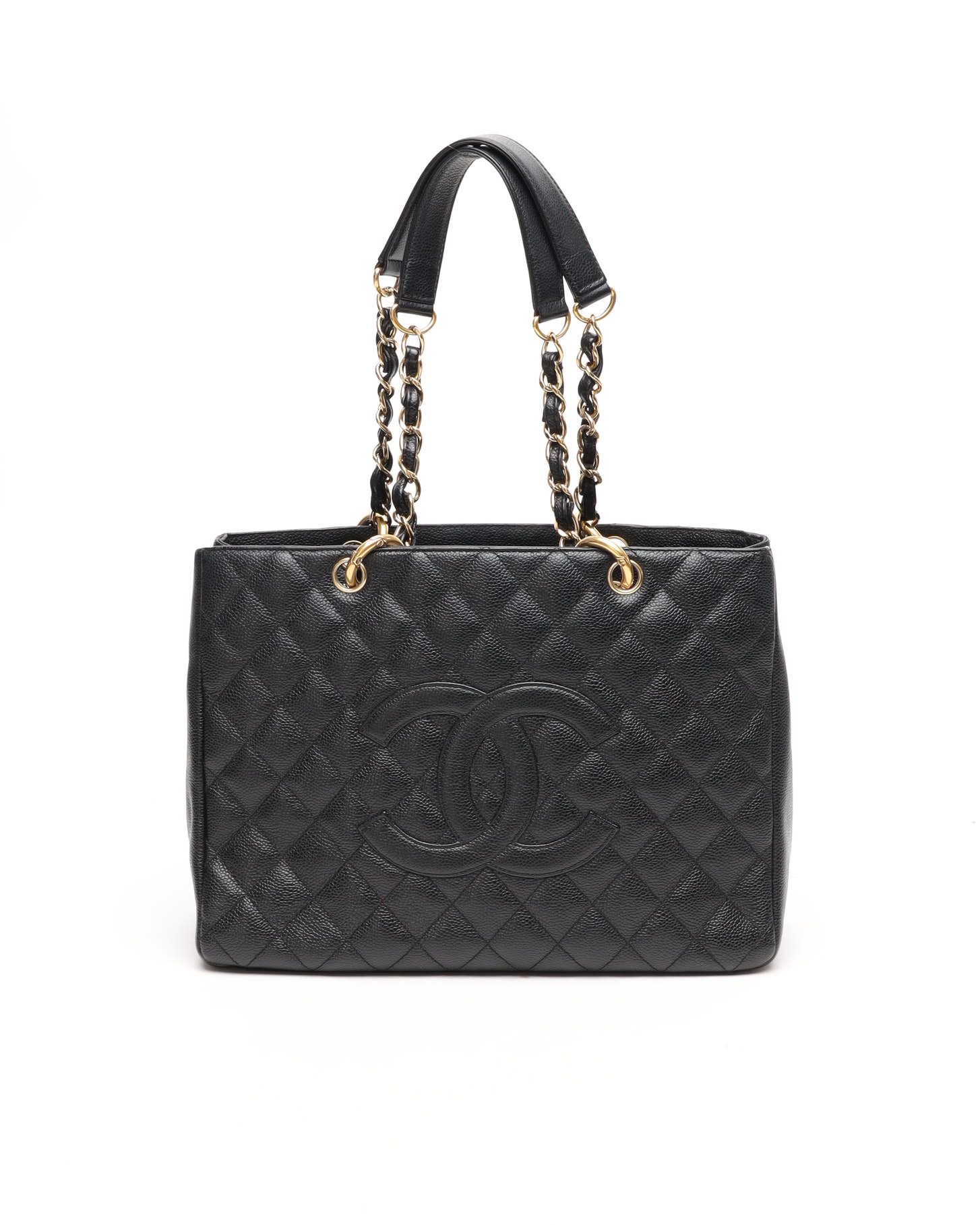 Chanel Caviar Grand Shopping GST Tote Bag