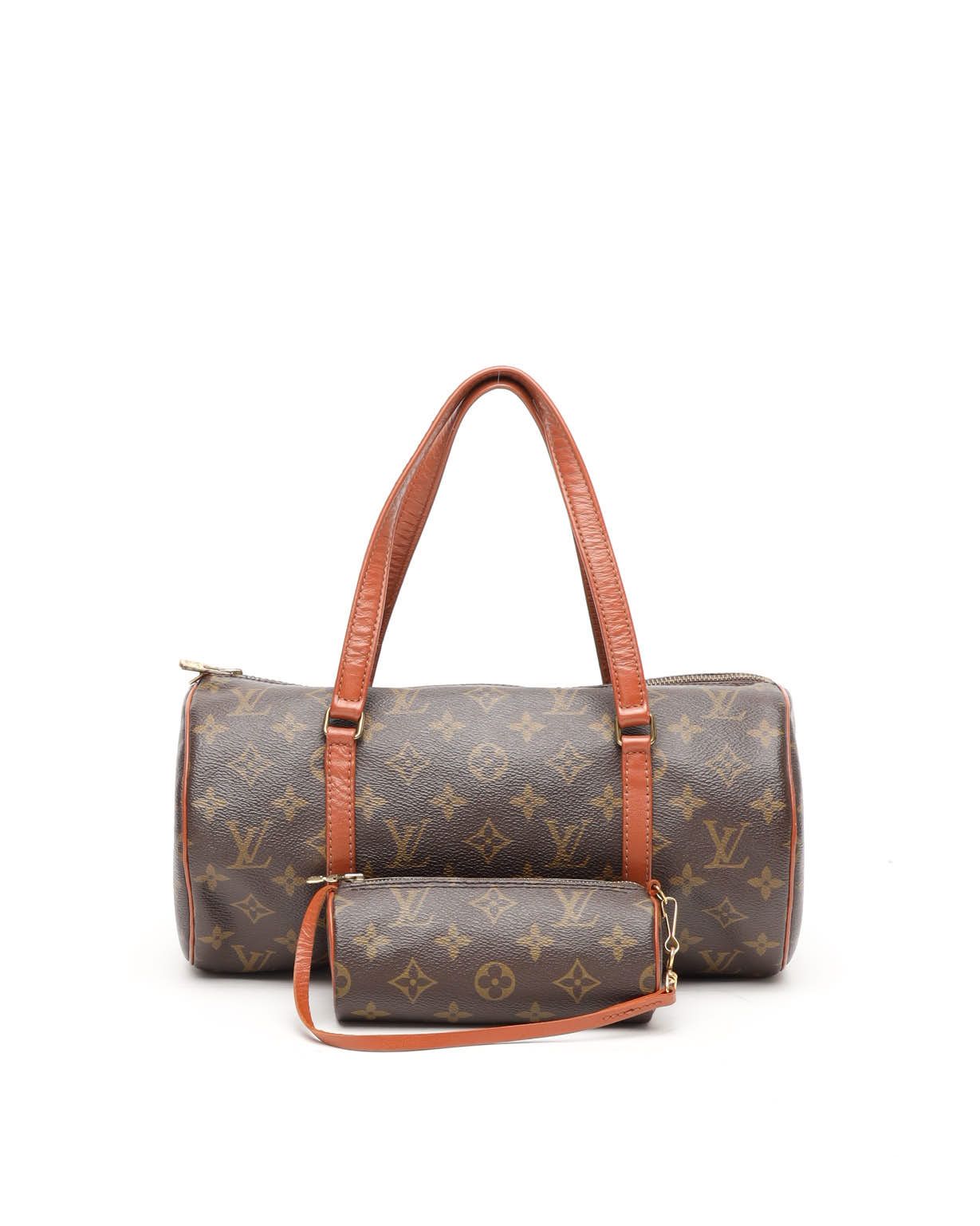 Louis Vuitton Monogram Papillon Pochette 30 Bag