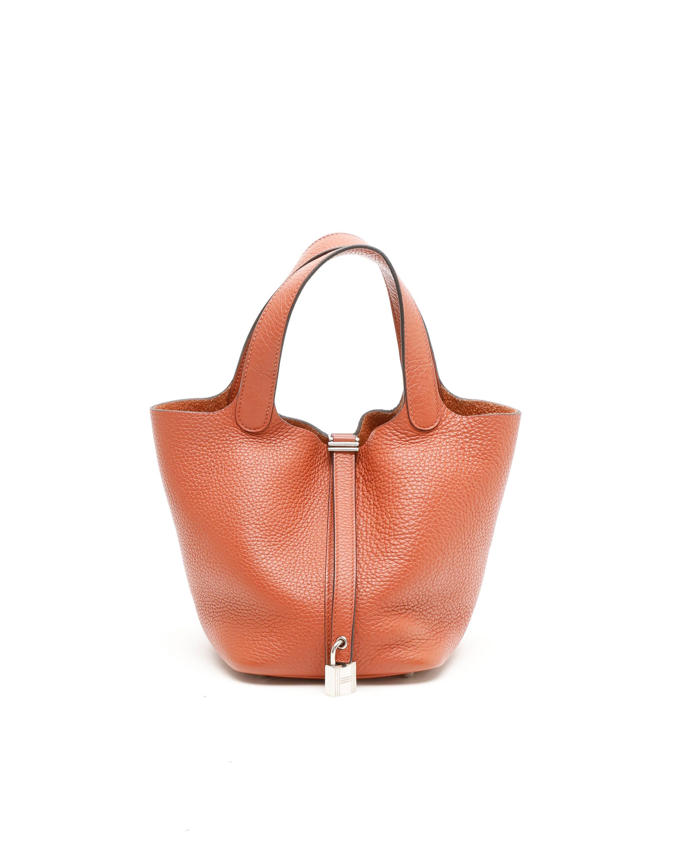 Hermès Taurillon Clemence Picotin Lock 18 PM Bag