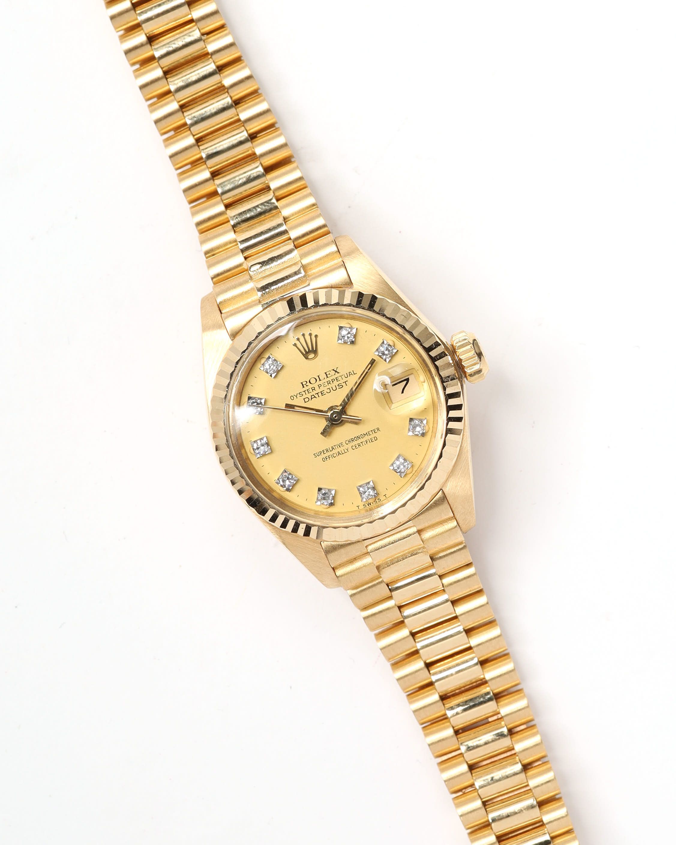 Rolex LadyDatejust 26mm 18k Gold 1983 Watch