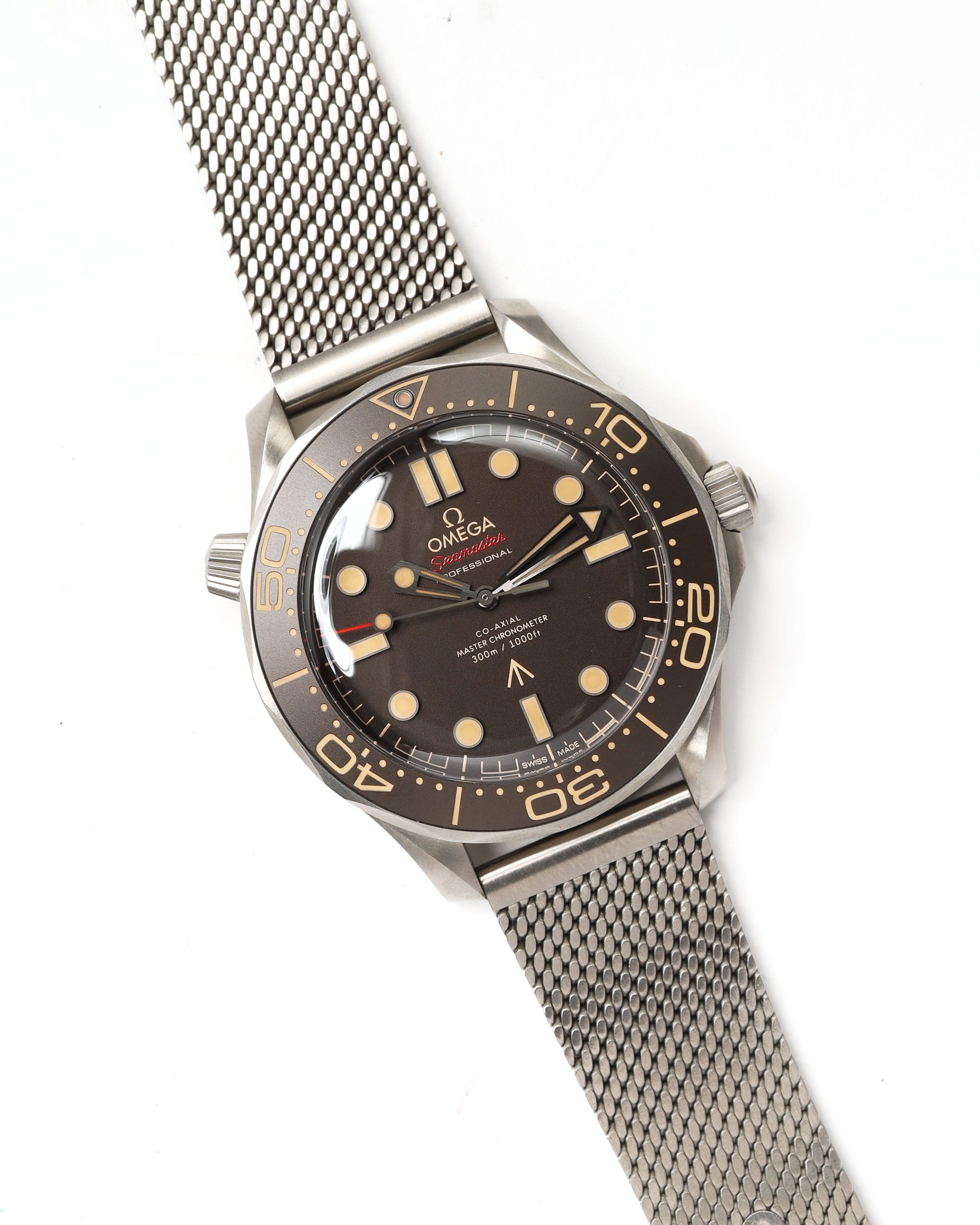 Omega Seamaster Diver 300M 42mm No Time To Die 007 Titanium Watch