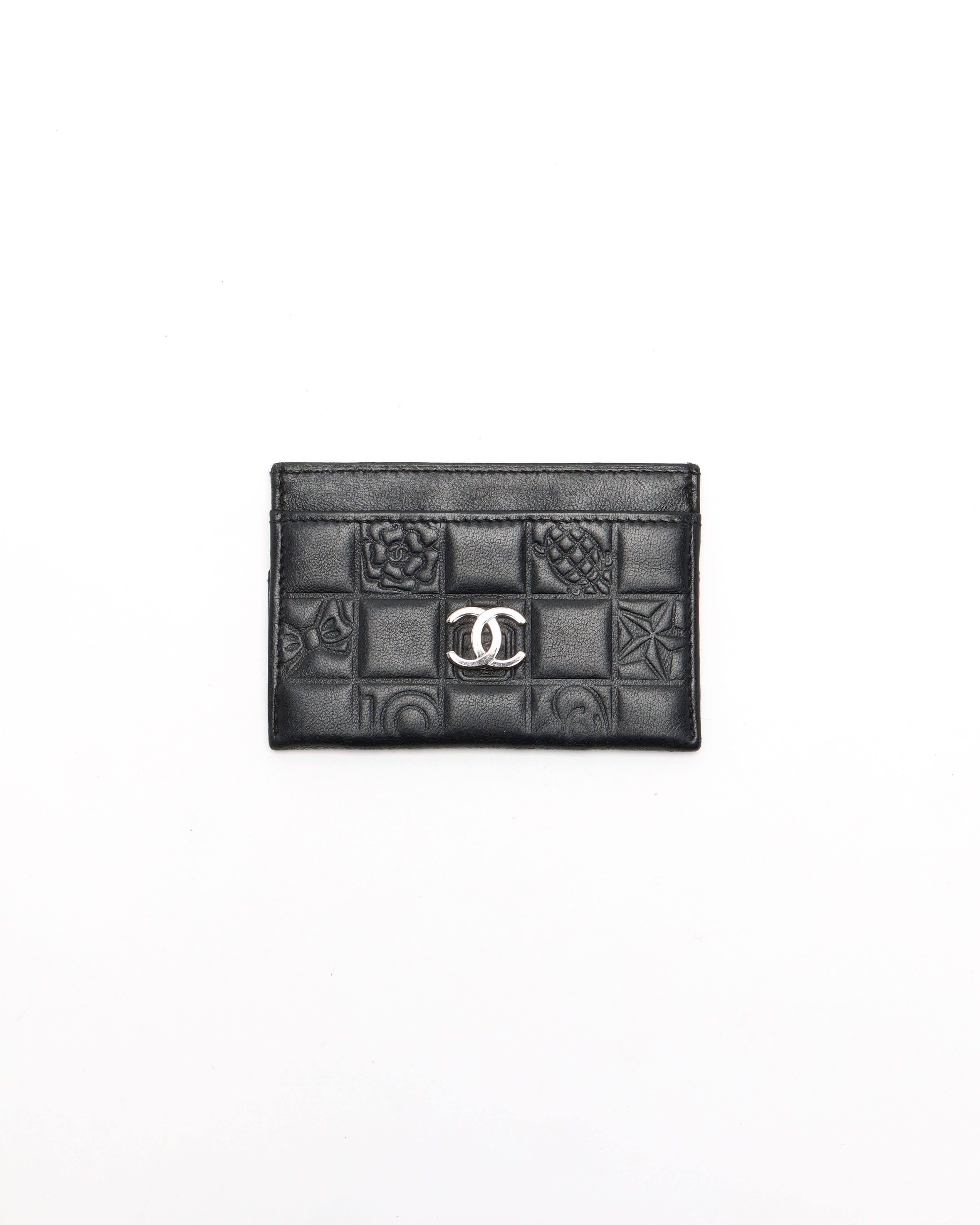 Chanel Coco Mark Leather Card Holder