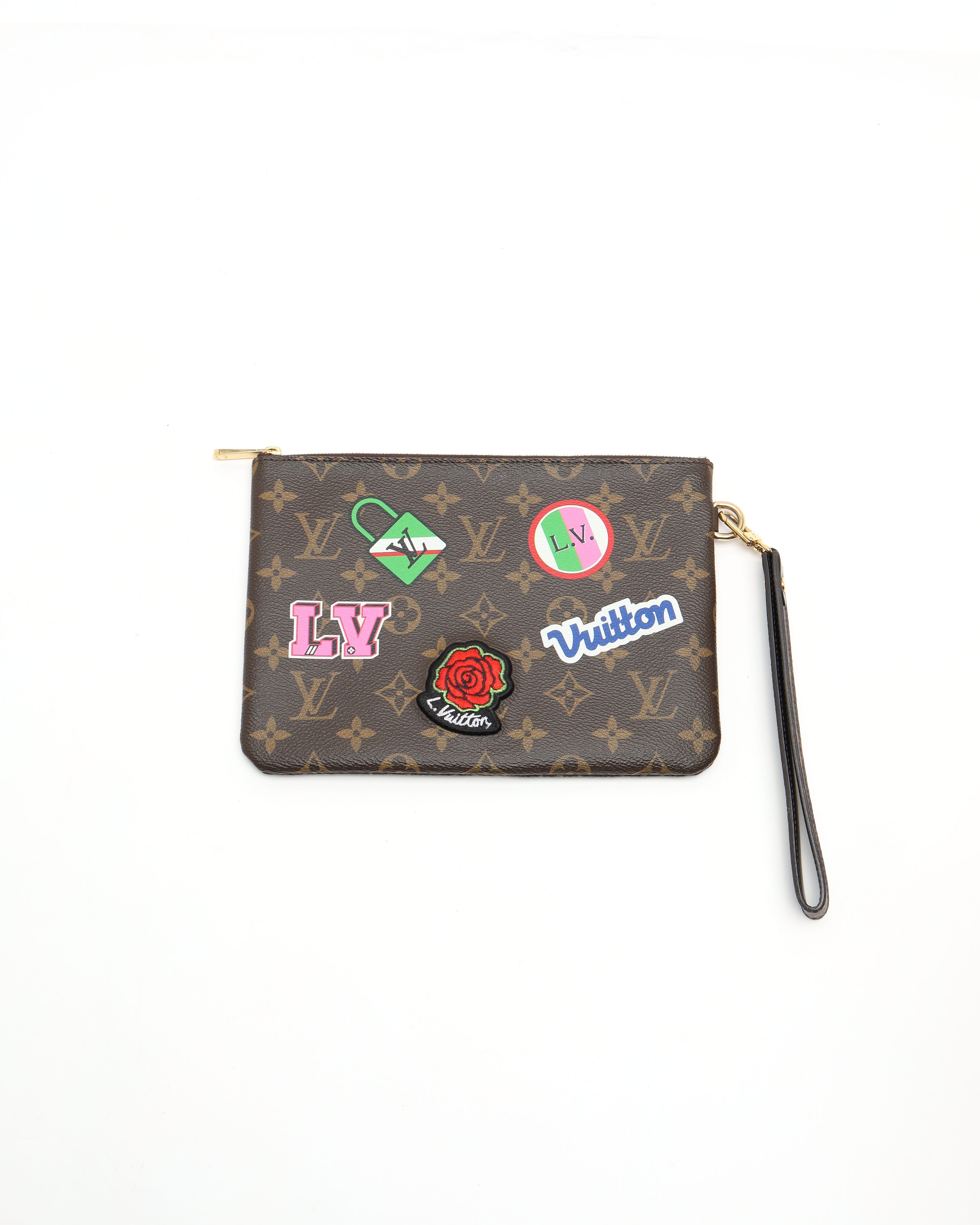 Louis Vuitton Monogram Patches City Pouch
