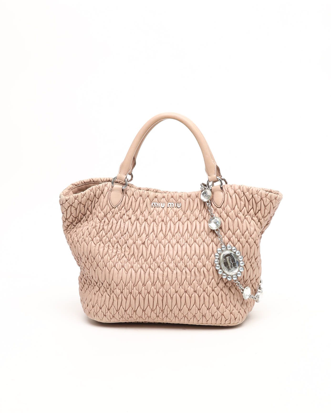 MIU MIU Nappa Crystal Bag