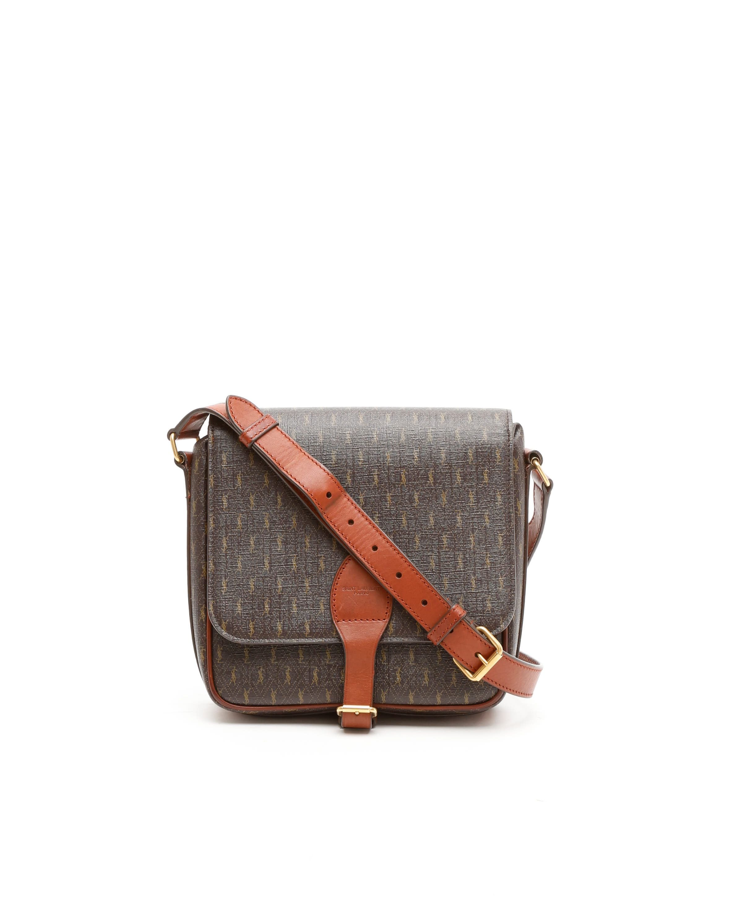 Saint Laurent Medium Le Monogramme Buckle Satchel Bag