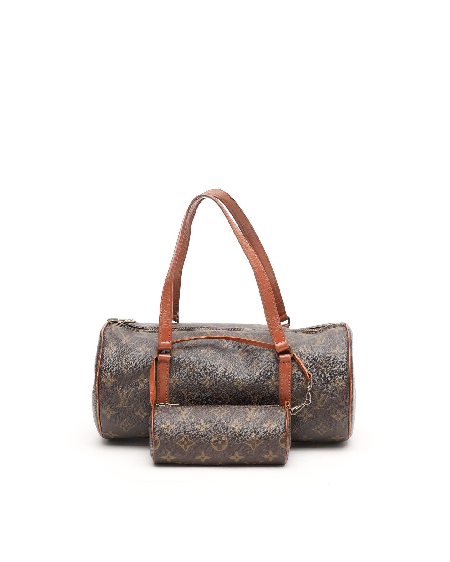 Louis Vuitton Monogram Papillon Pochette 30 Bag
