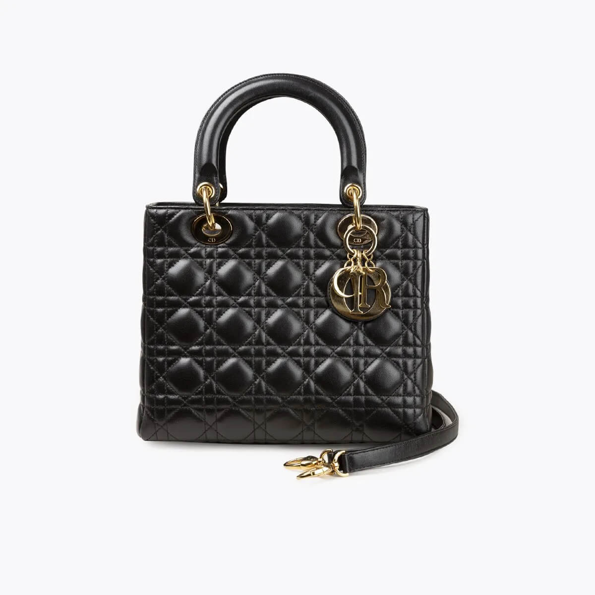 CHRISTIAN DIOR Medium Lady Dior Bag