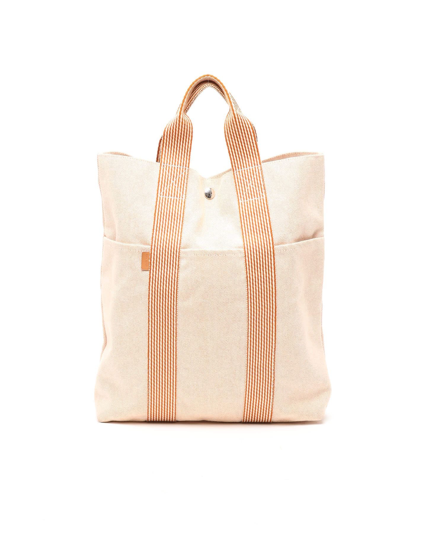 Hermès Toile Fourre-Tout MM Bag