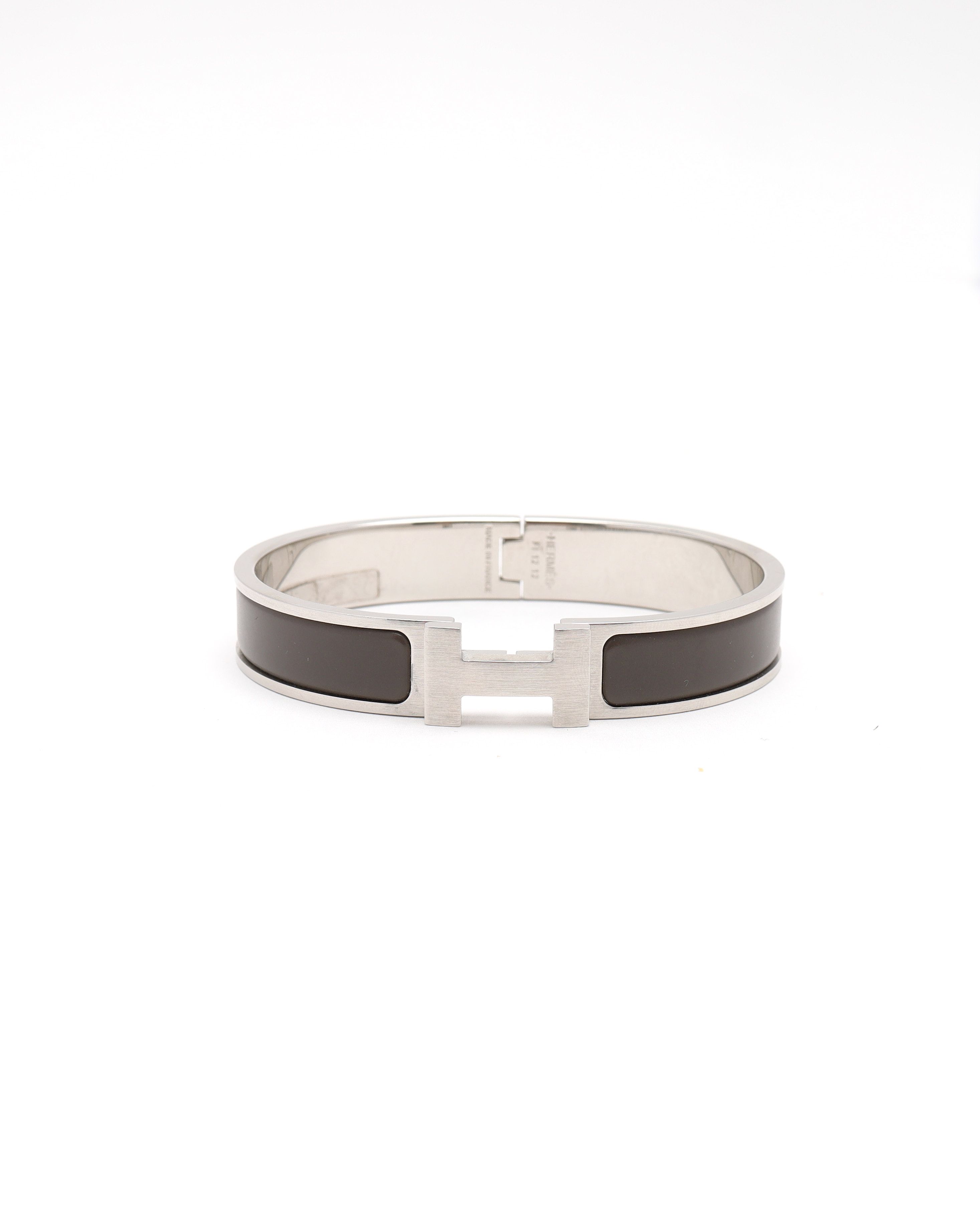Pre-owned Hermes Hermès Clic Hh Bracelet In Multi