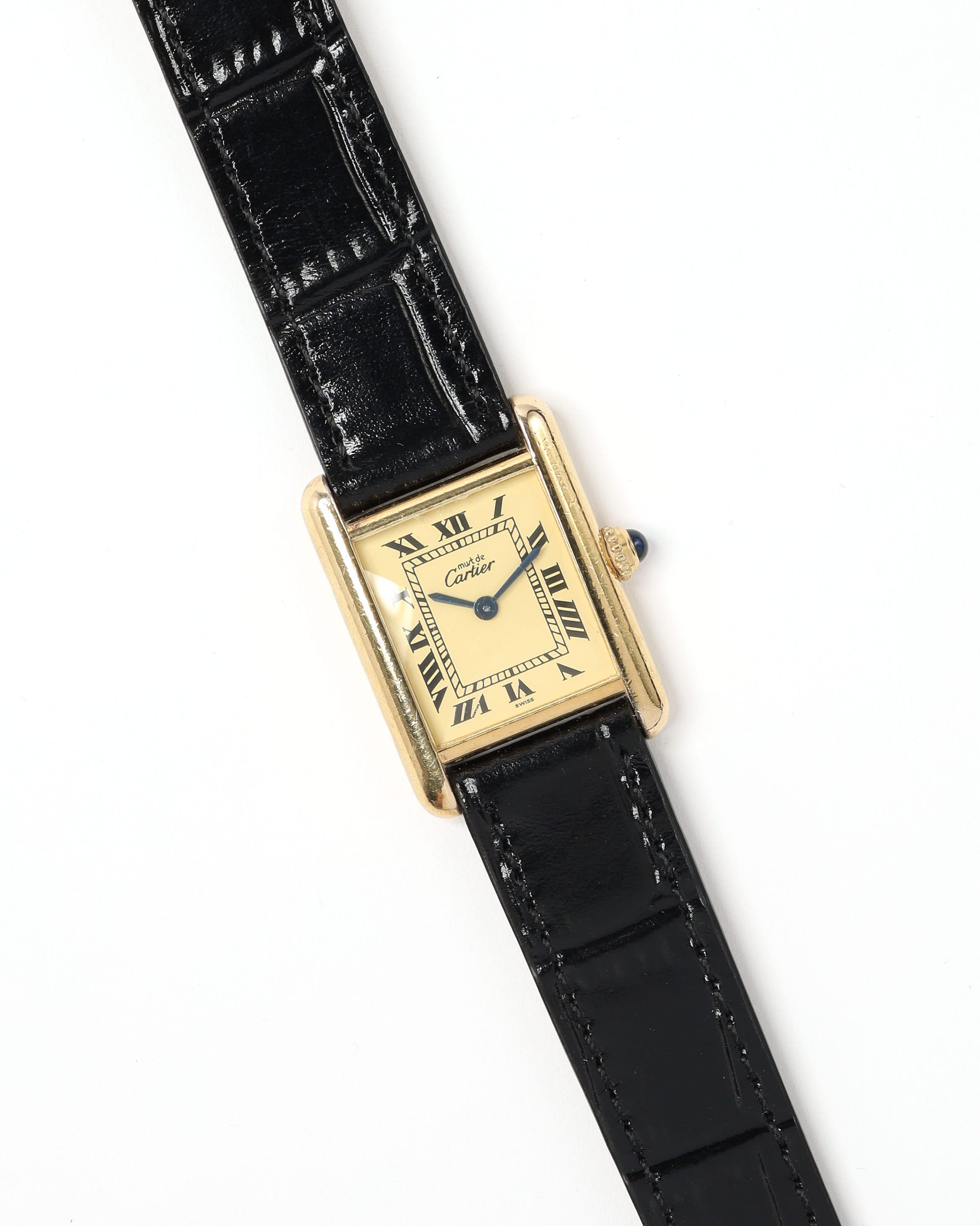 Cartier Tank Vermeil 20mm ca 2000 Watch