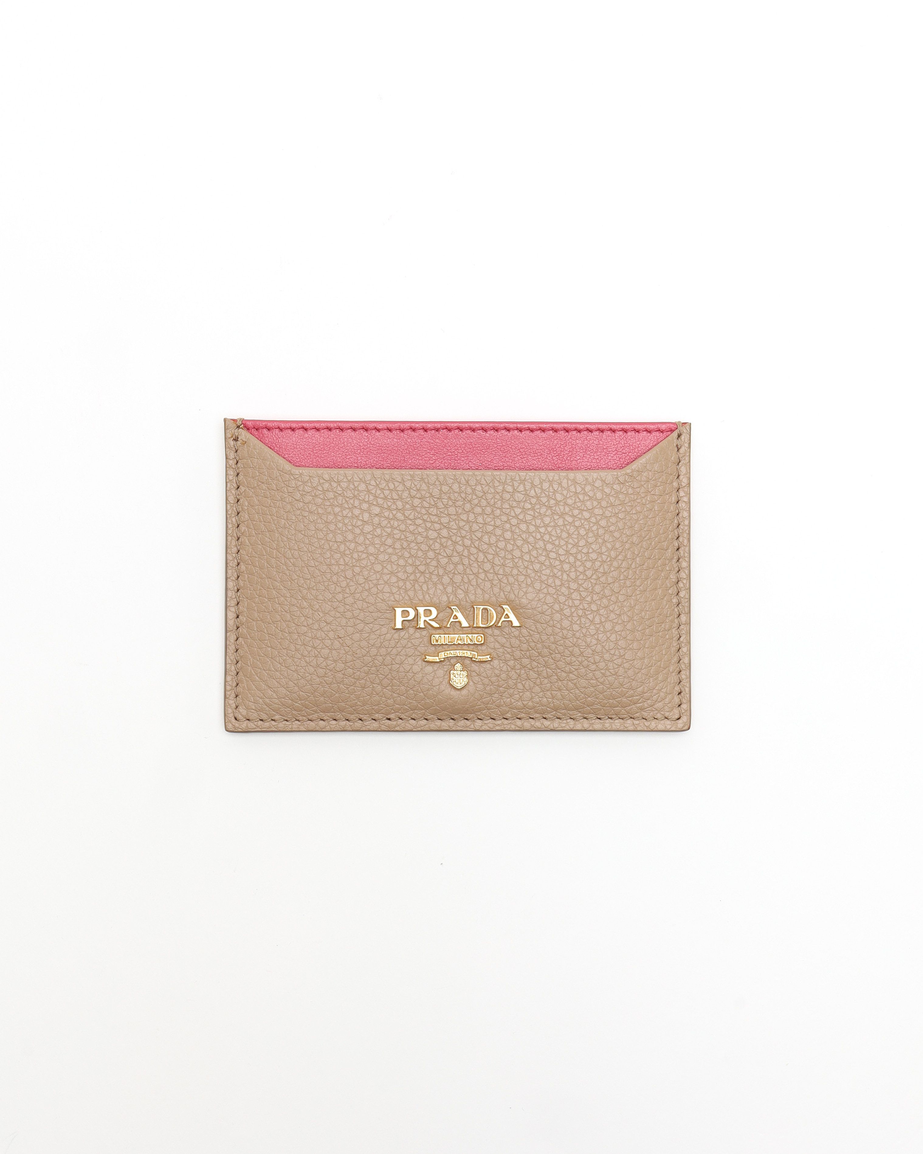 Prada Daino Card Holder